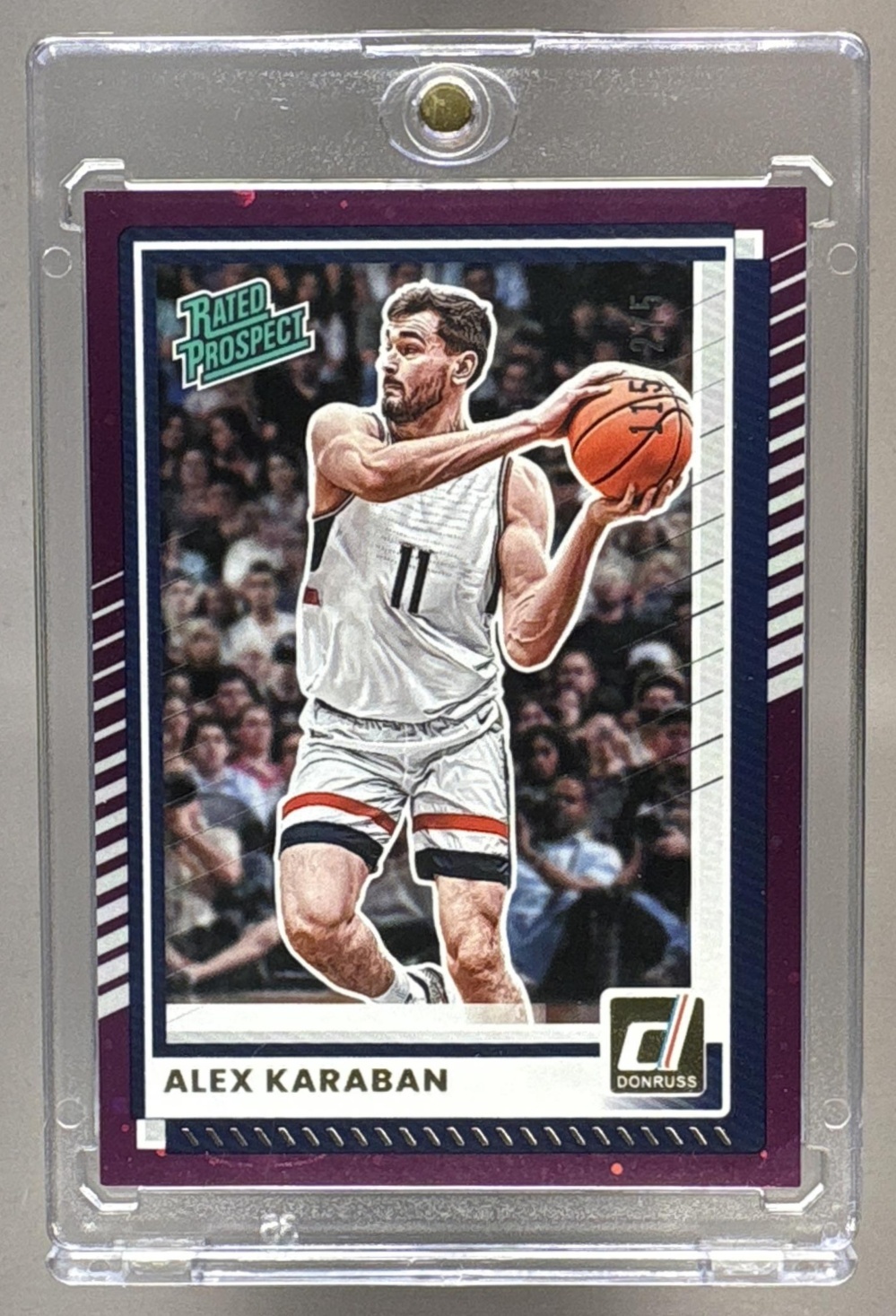 2025-26 PANINI DONRUSS ALEX KARABAN #64 PURPLE RC HUSKIES