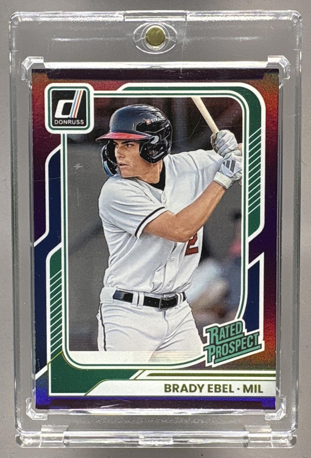 2026 PANINI DONRUSS BRADY EBEL #184 RATED PROSPECTS PINK ICE /99 PROSPECT