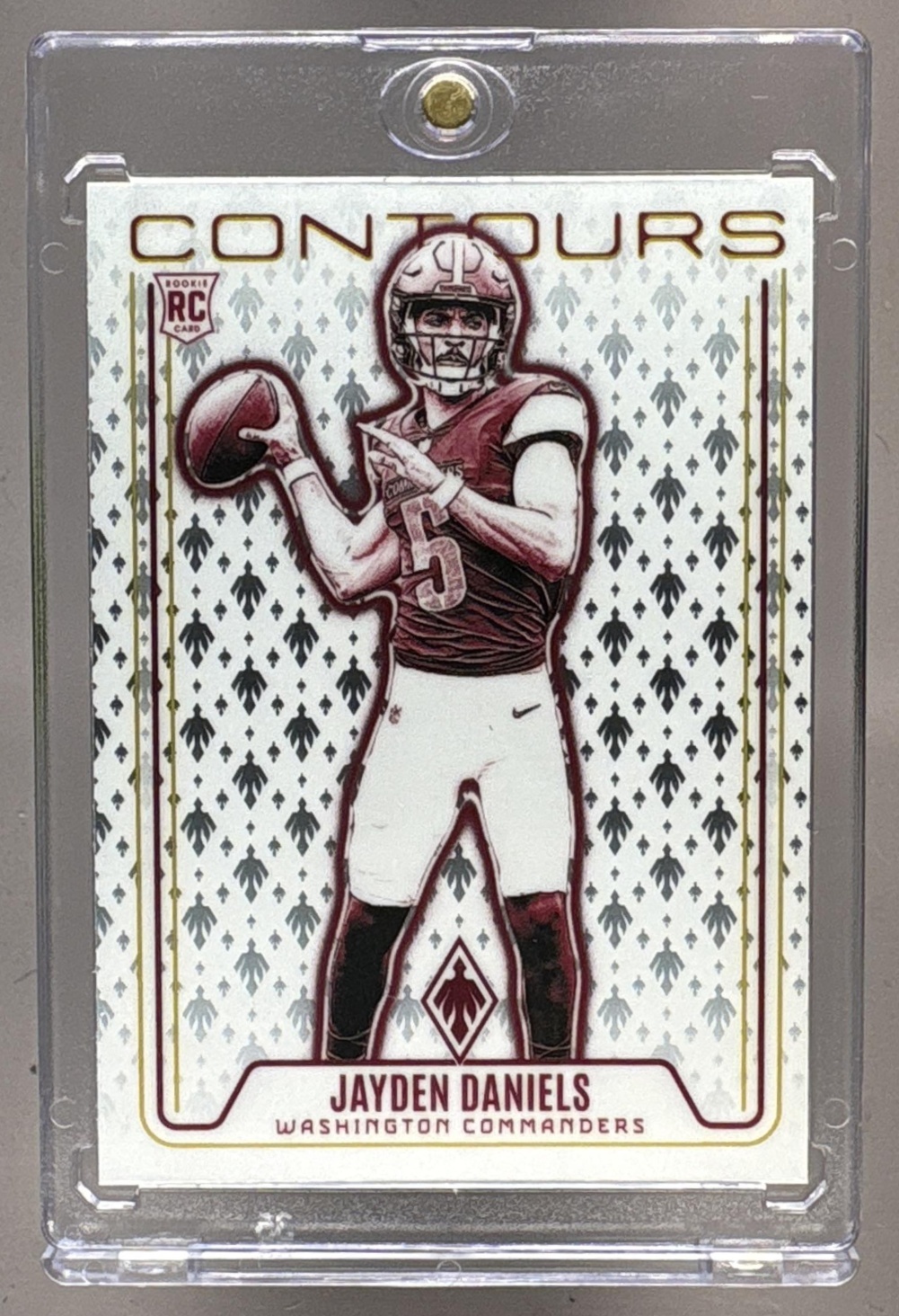 2024 PANINI PHOENIX JAYDEN DANIELS #CON-JDS CONTOURS RC COMMANDERS