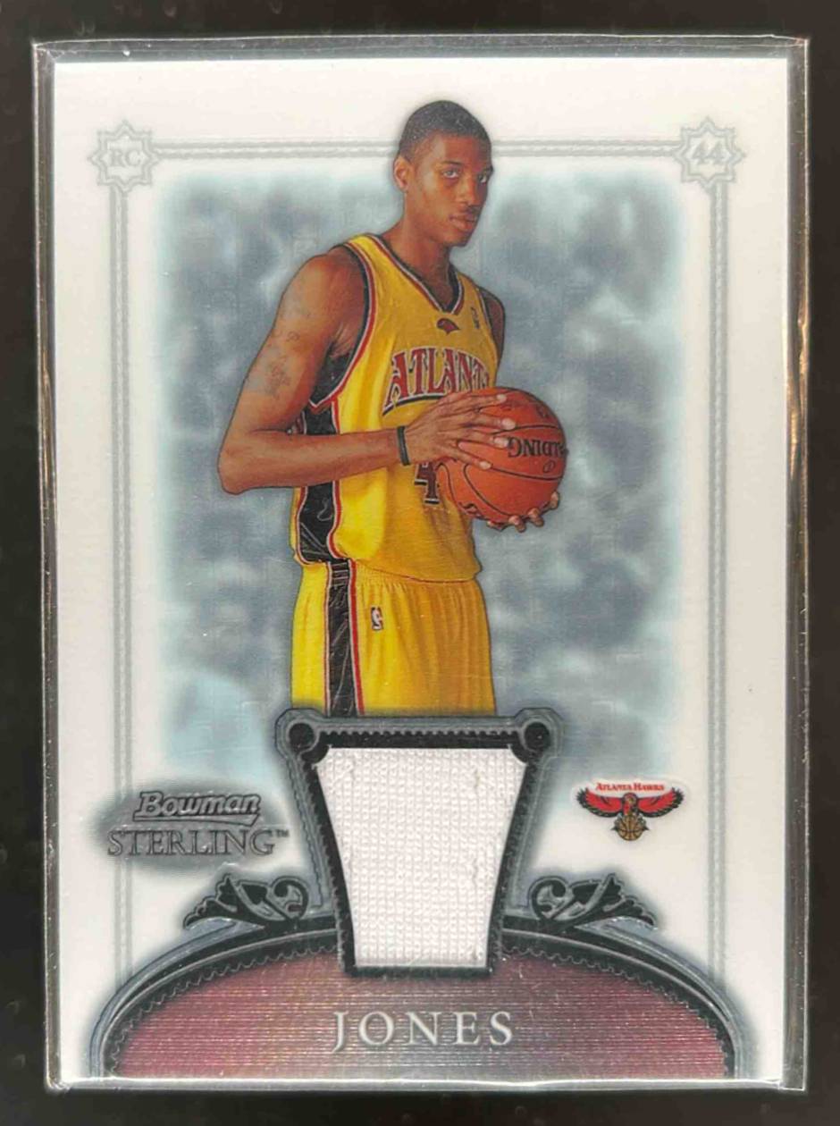 Card image for 2006-07 BOWMAN STERLING SOLOMON JONES #62 MEM RC ROOKIE ATLANTA HAWKS