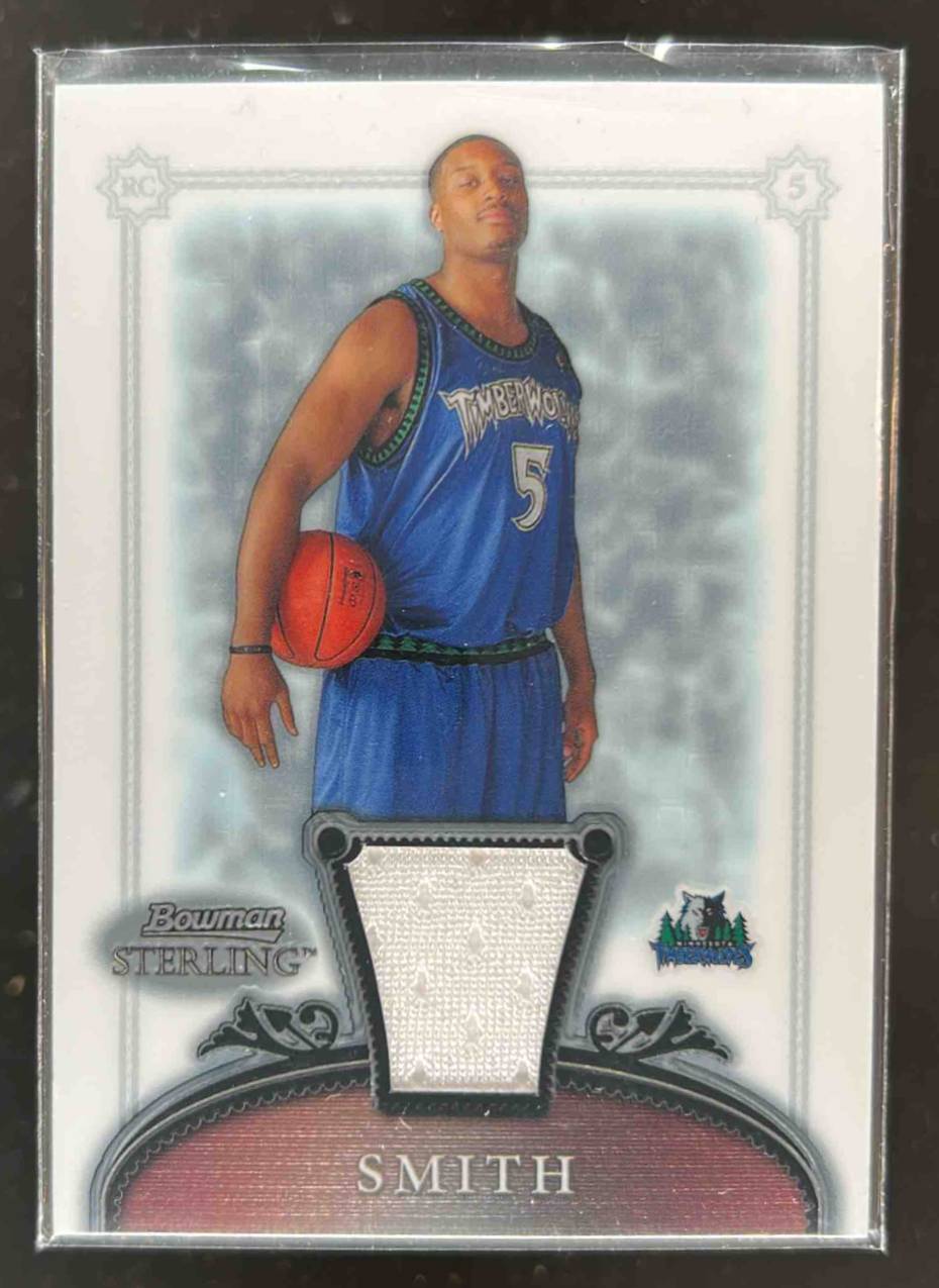 Card image for 2006-07 BOWMAN STERLING CRAIG SMITH #63 MEM RC ROOKIE MINNESOTA TIMBERWOLVES