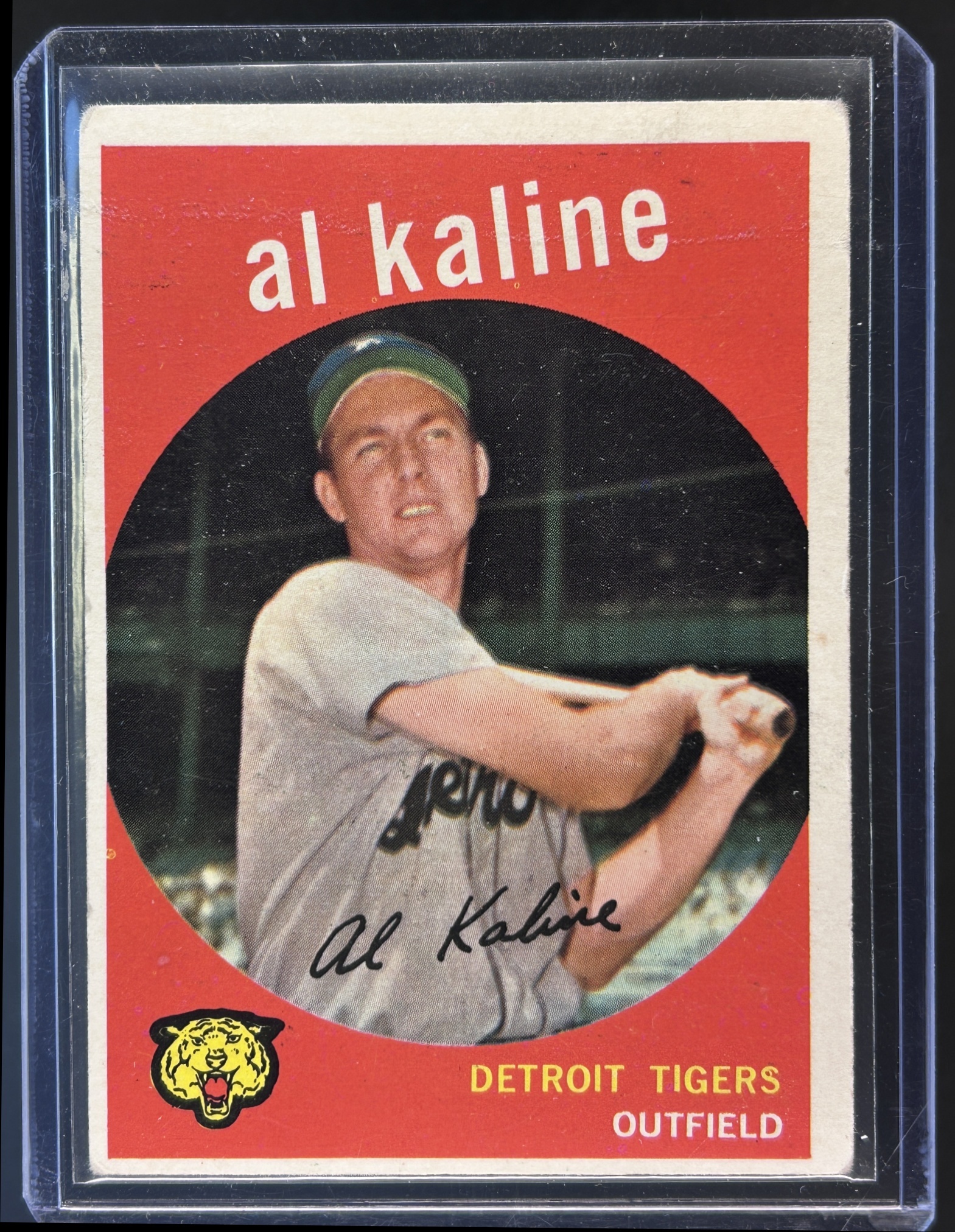 Card image for 1959 TOPPS AL KALINE #360 DETROIT TIGERS