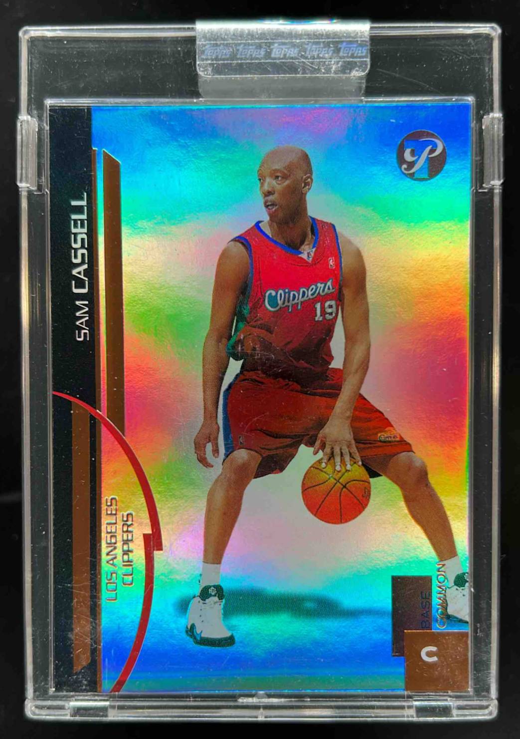 Card image for 2005-06 TOPPS PRISTINE SAM CASSELL UNCIRCULATED /325 #57 LOS ANGELES CLIPPERS