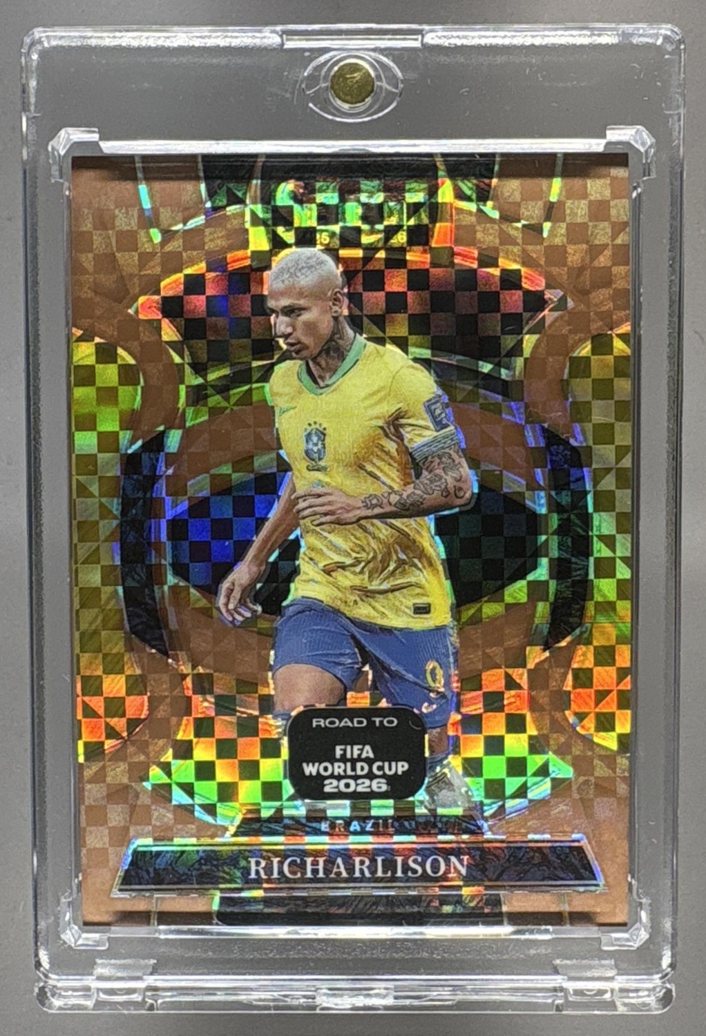 2025-26 PANINI SELECT ROAD TO FIFA WORLD CUP RICHARLISON #97 TERRACE BRAZIL
