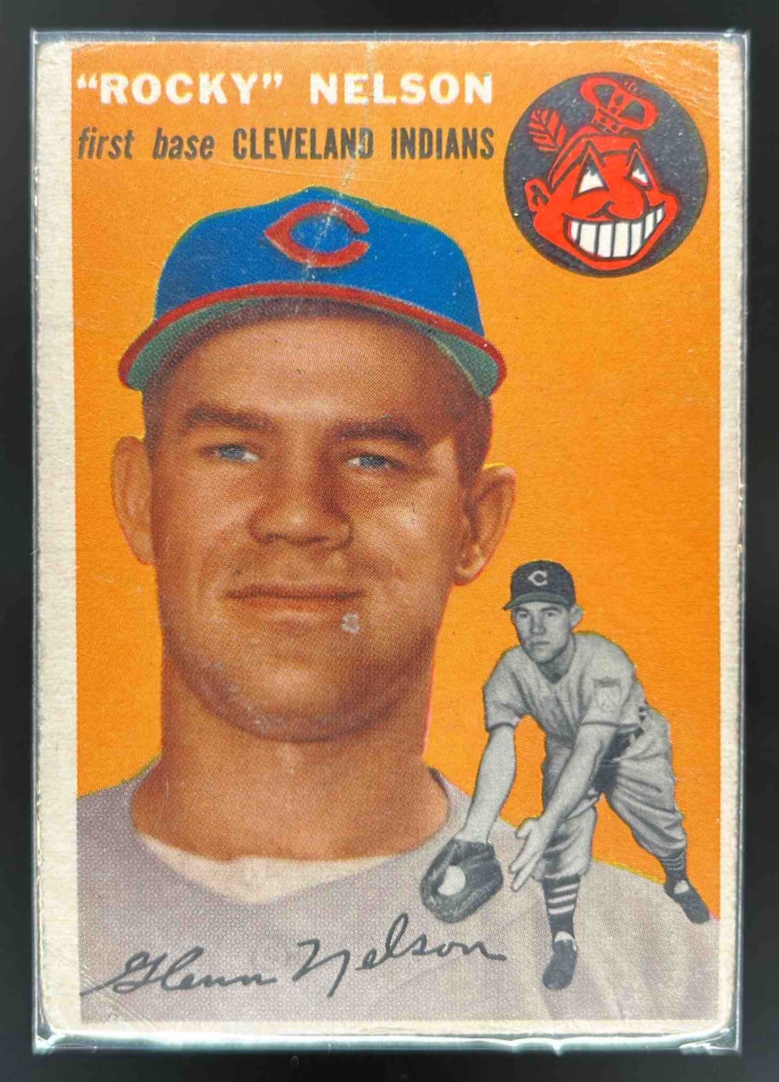 Card image for 1954 TOPPS ROCKY NELSON #199