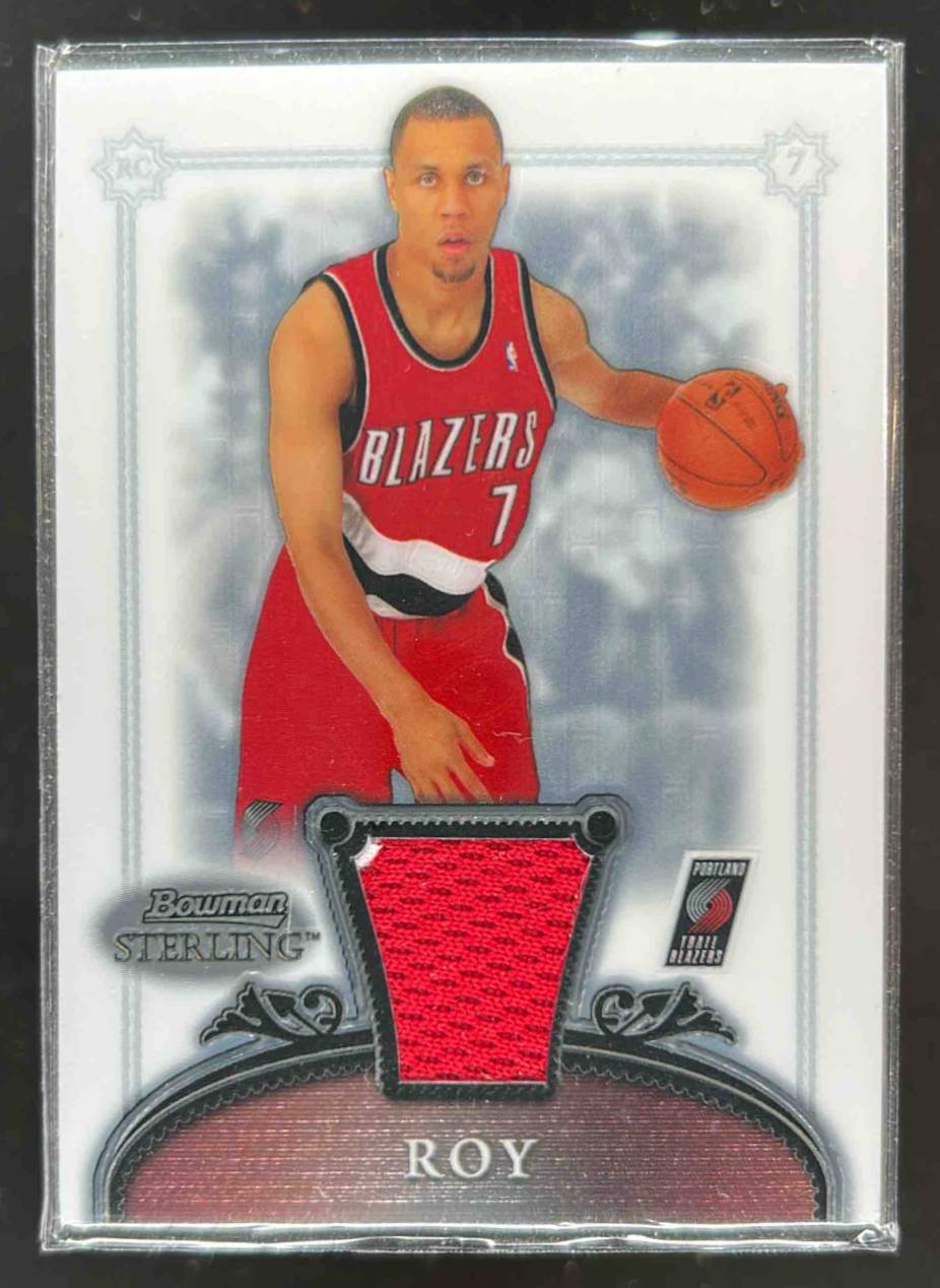 Card image for 2006-07 BOWMAN STERLING BRANDON ROY #68 MEM RC ROOKIE PORTLAND TRAIL BLAZERS