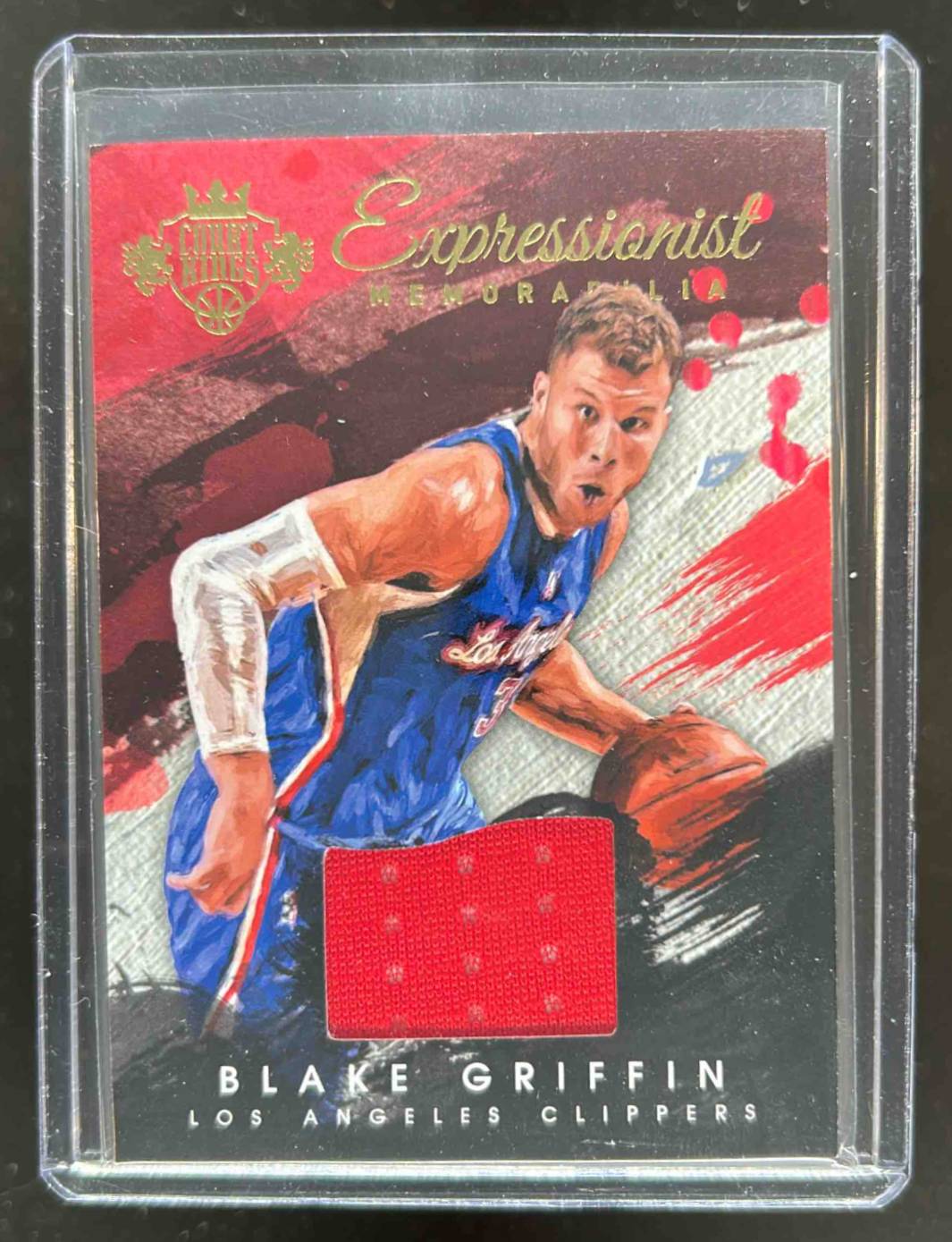 Card image for 2015-16 Panini Court Kings Blake Griffin Expressionist Memorabilia 9 /299 #22