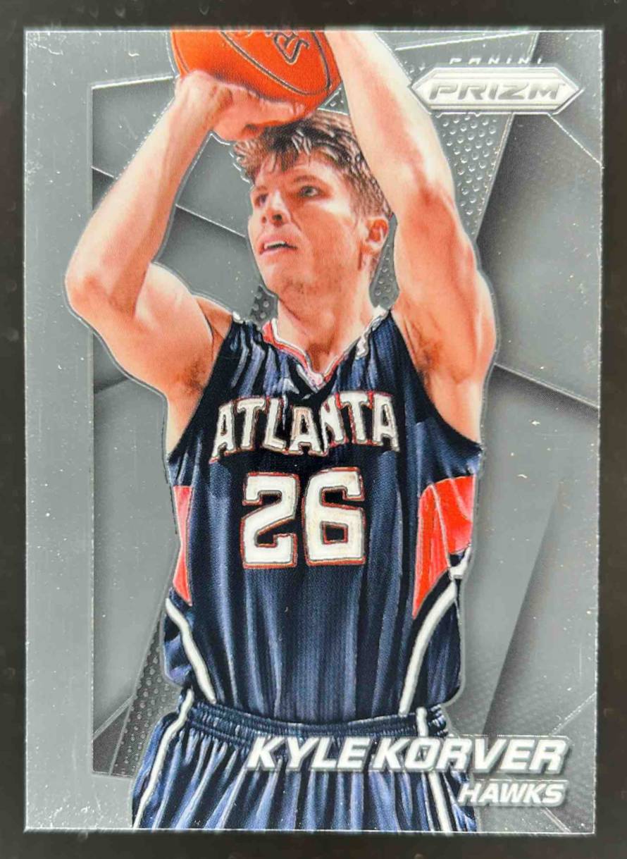 Card image for 2014-15 PANINI PRIZM KYLE KORVER #146 ATLANTA HAWKS