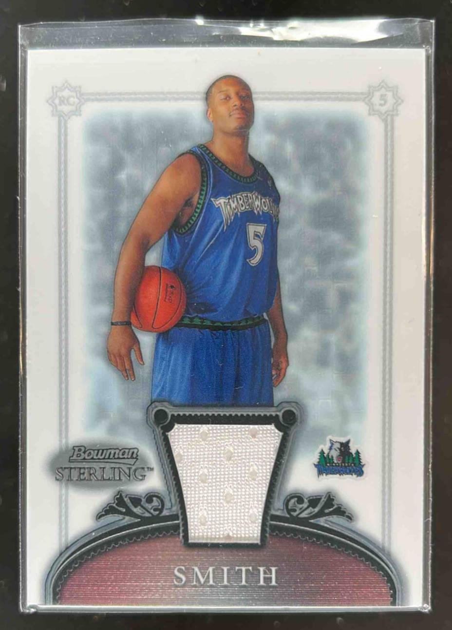 Card image for 2006-07 BOWMAN STERLING CRAIG SMITH #63 MEM RC ROOKIE MINNESOTA TIMBERWOLVES