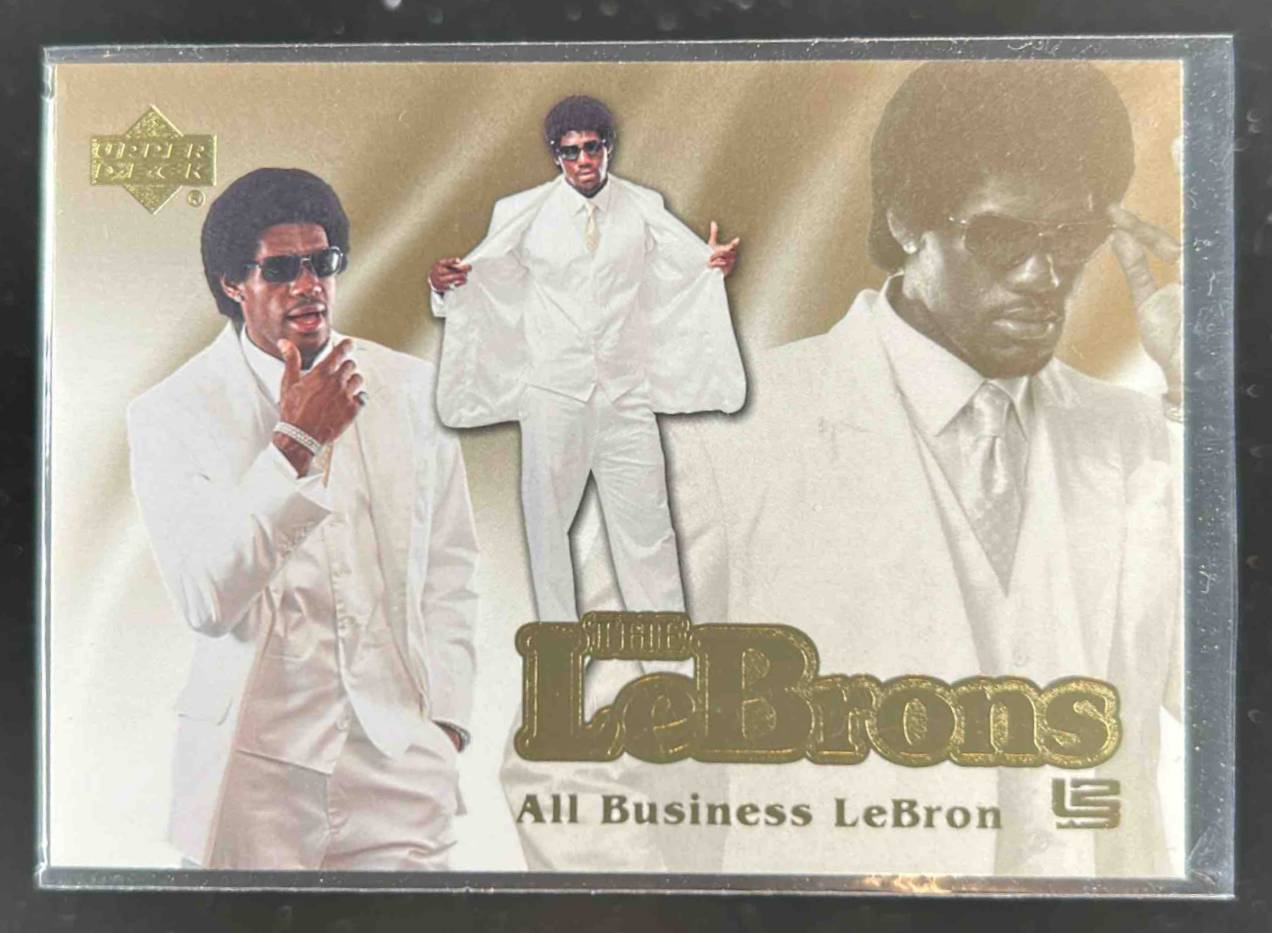 Card image for 2006-07 UPPER DECK LEBRON JAMES THE LEBRONS #LBJ-12 CLEVELAND CAVALIERS GOLD
