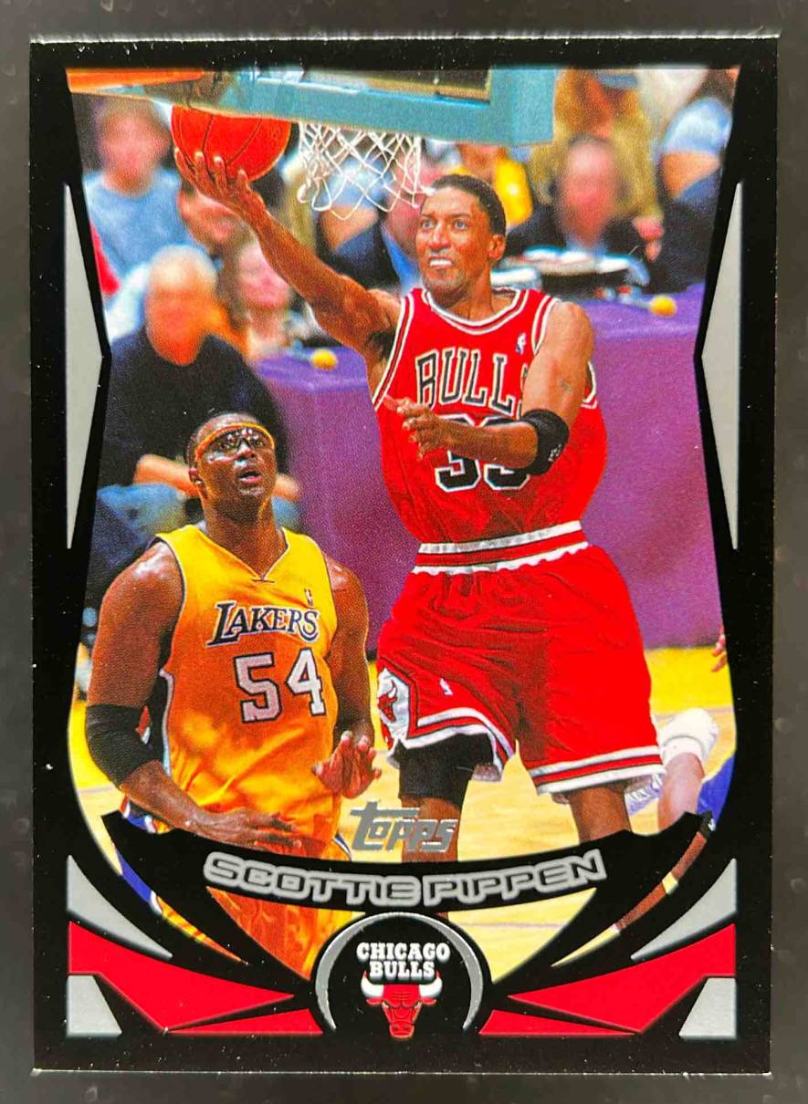 Card image for 2004-05 TOPPS SCOTTIE PIPPEN BLACK /500 #27 CHICAGO BULLS