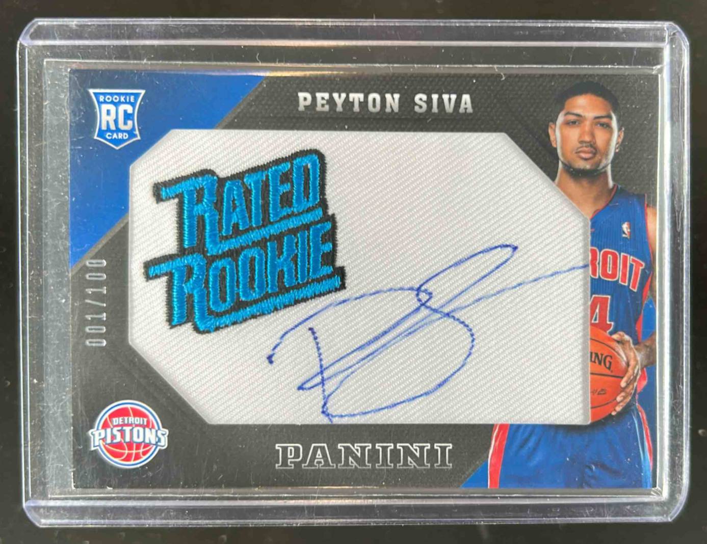 Card image for 2013-14 Panini Peyton Siva Rated Rookie Signatures /100 #10 RC Auto Rookie
