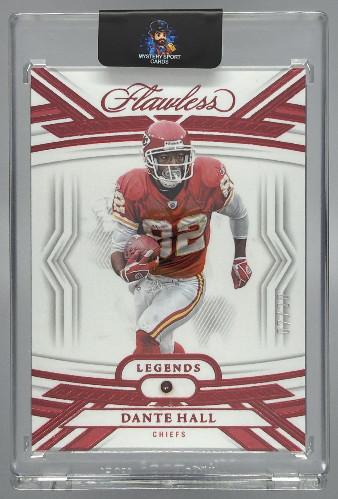 Card image for 2023 Panini Football Flawless Dante Hall /20 #84 Kansas City Chiefs