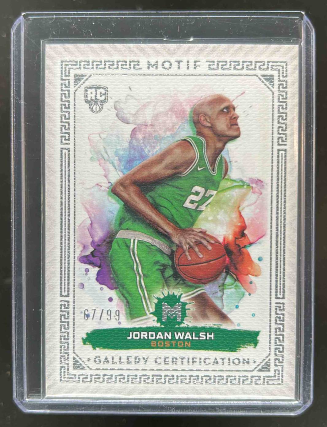 Card image for 2023-24 TOPPS MOTIF JORDAN WALSH /99 #62 RC ROOKIE