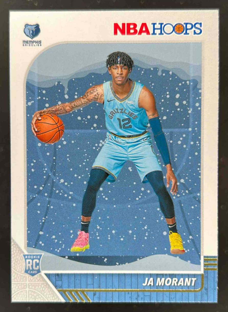 Card image for 2019-20 PANINI HOOPS JA MORANT #259 RC ROOKIE MEMPHIS GRIZZLIES