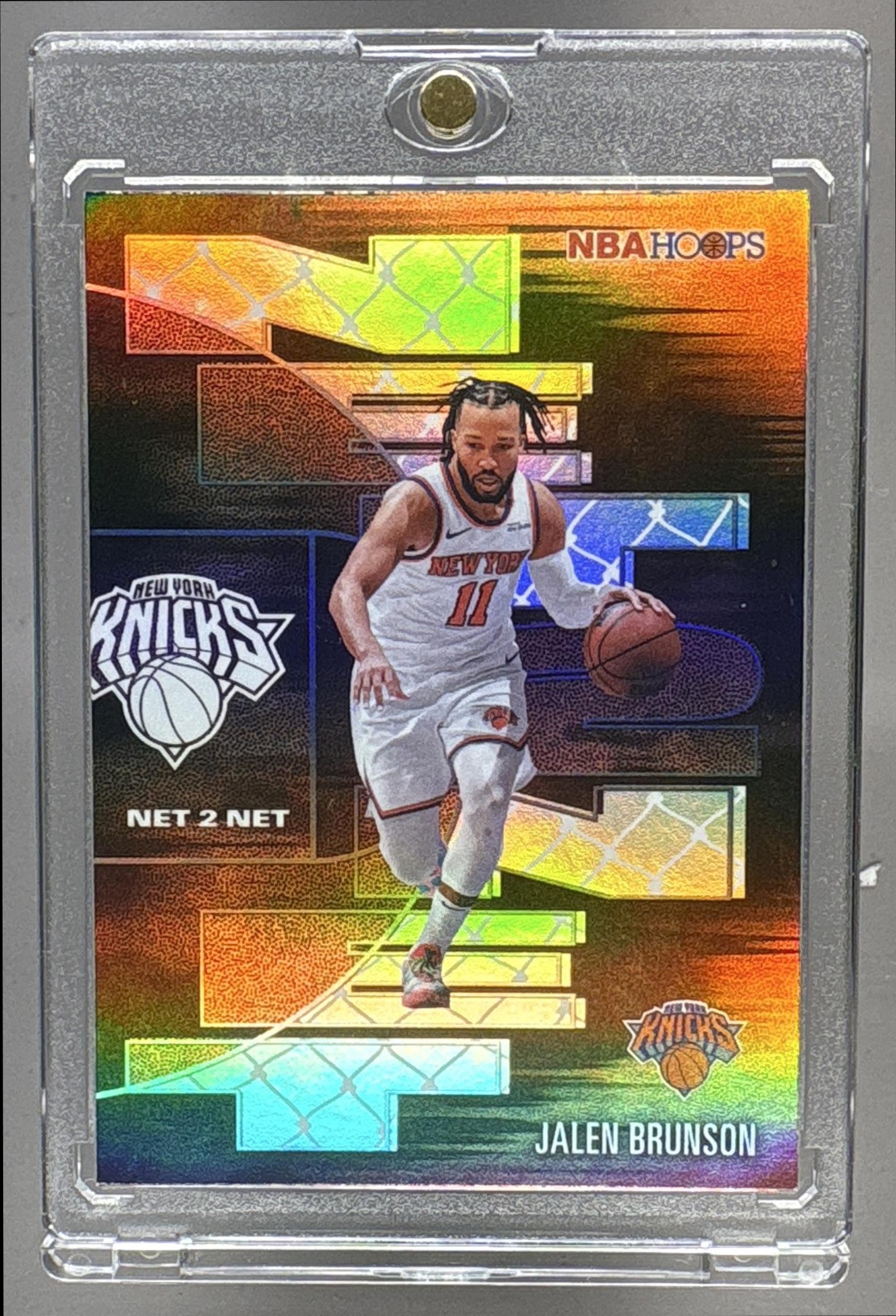 2025-26 TOPPS HOOPS JALEN BRUNSON #NTN-7 NET 2 KNICKS