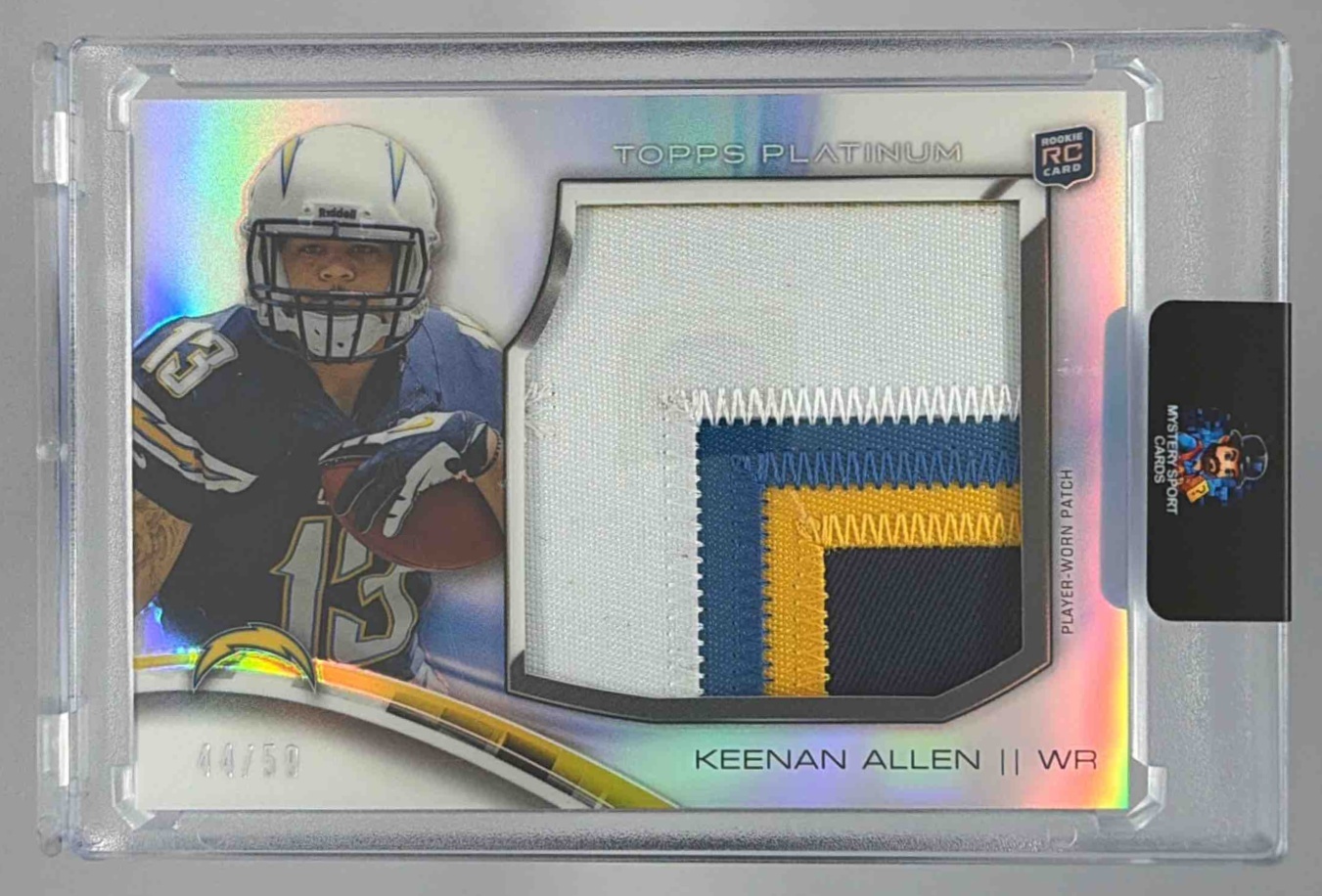 Card image for 2013 Topps Football Keenan Allen Jumbo Relics /50 #TJR-KA RC San Diego Chargers