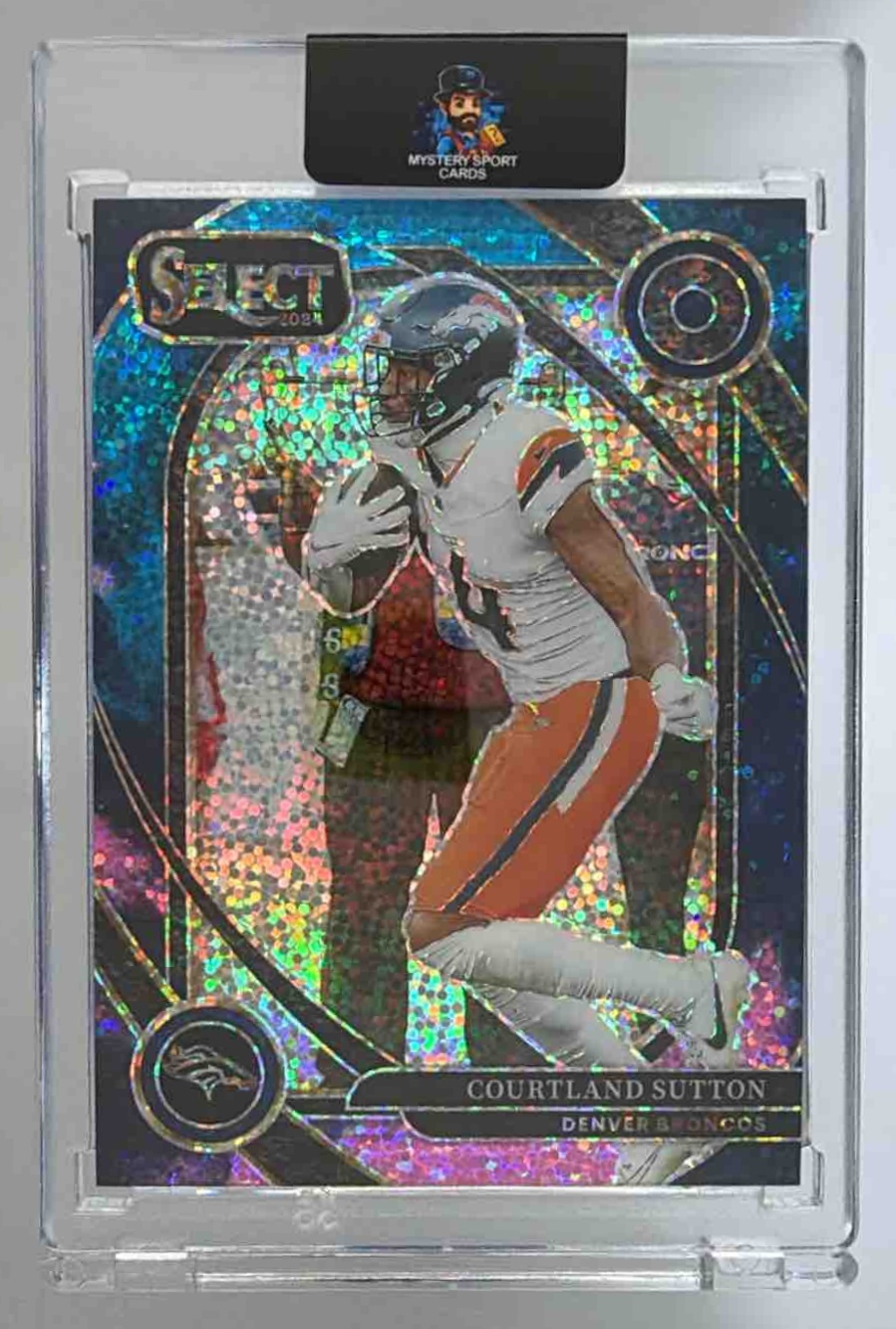Card image for 2024 Panini Football Select Courtland Sutton Club #240 Denver Broncos