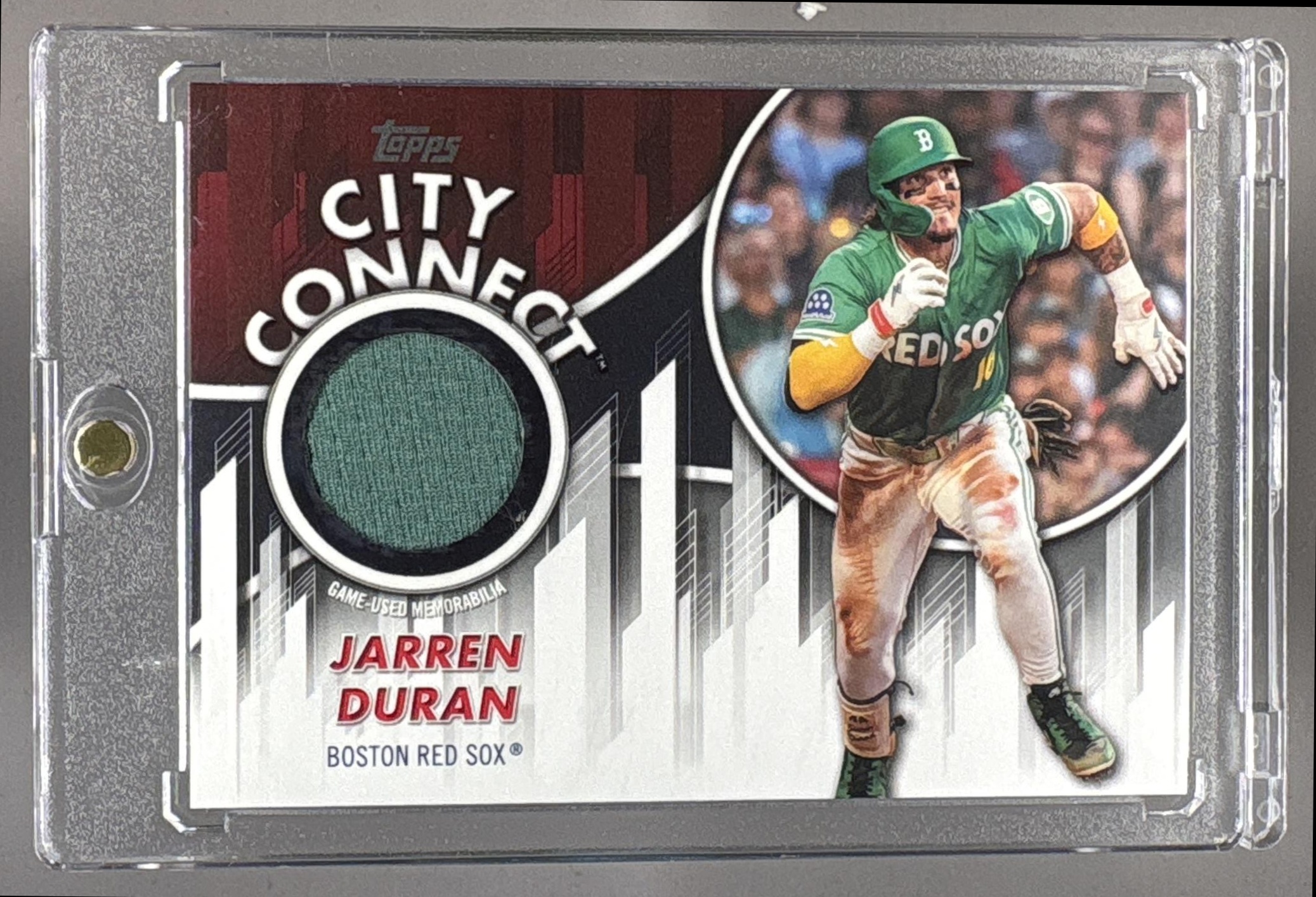 2026 TOPPS SERIES 2 JARREN DURAN #CC2-JD CITY CONNECT SWATCH COLLECTION PATCH