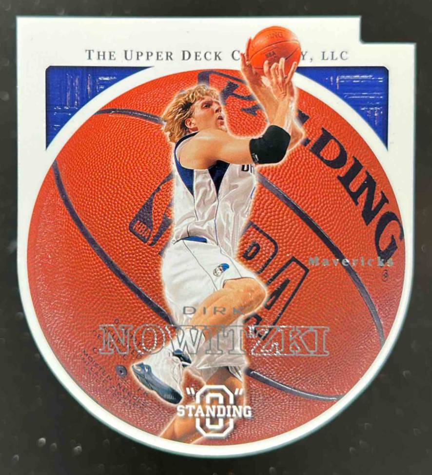 Card image for 2003-04 STANDING O DIRK NOWITZKI #13 DIE CUTS/EMBOSSED