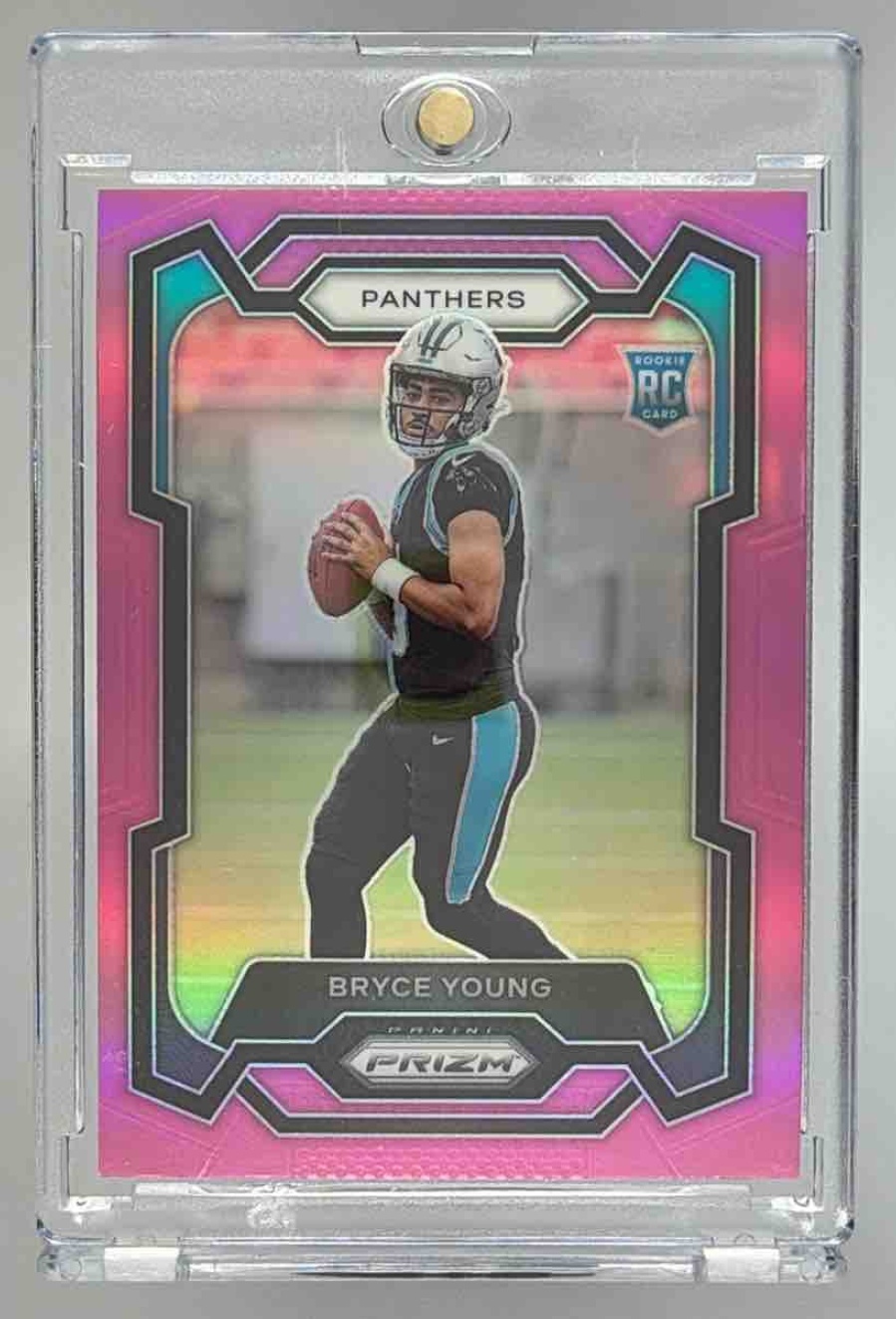 Card image for 2023 Panini Football Prizm Bryce Young #311 RC Carolina Panthers