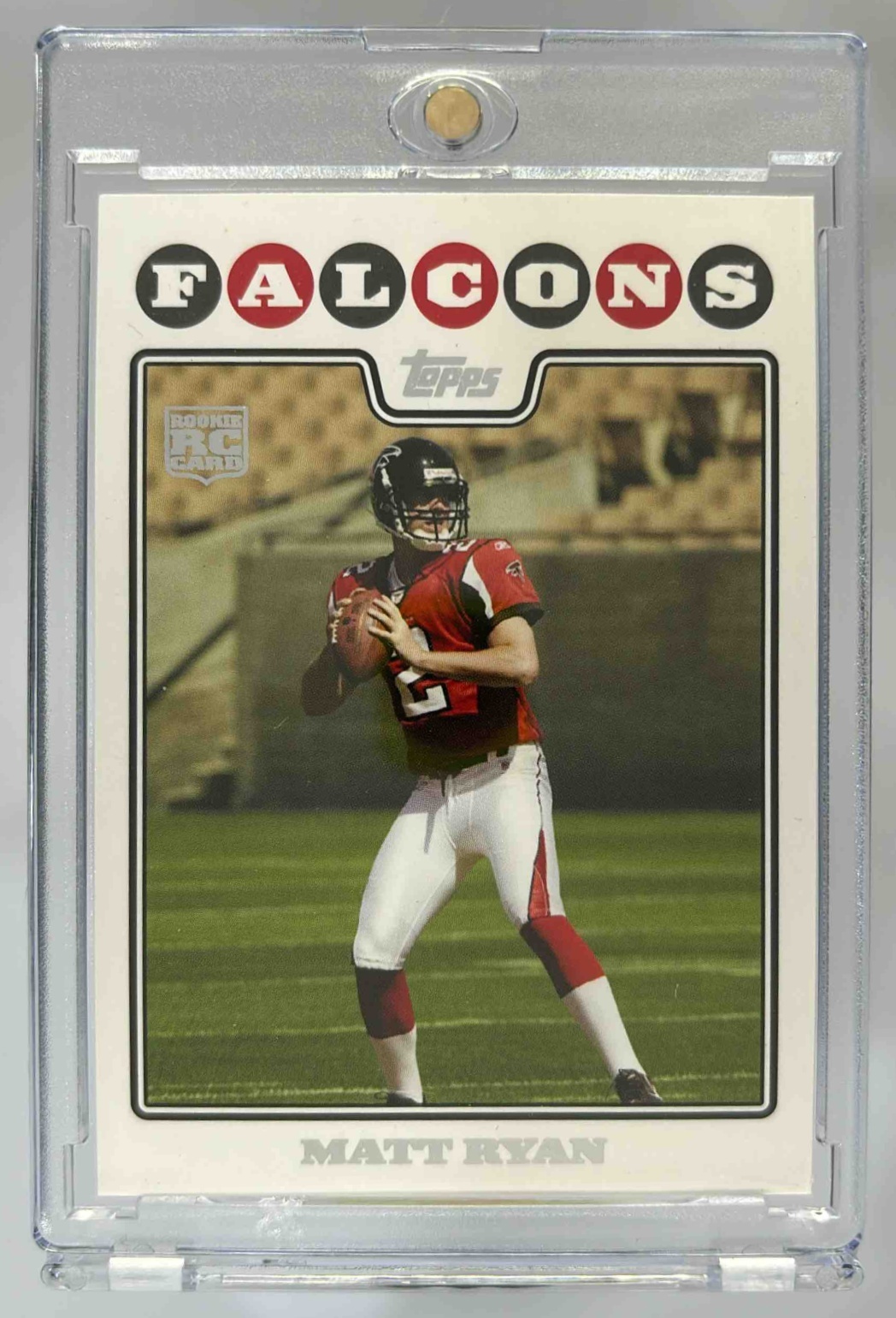Card image for 2008 Topps Football Matt Ryan #331 RC Atlanta Falcons