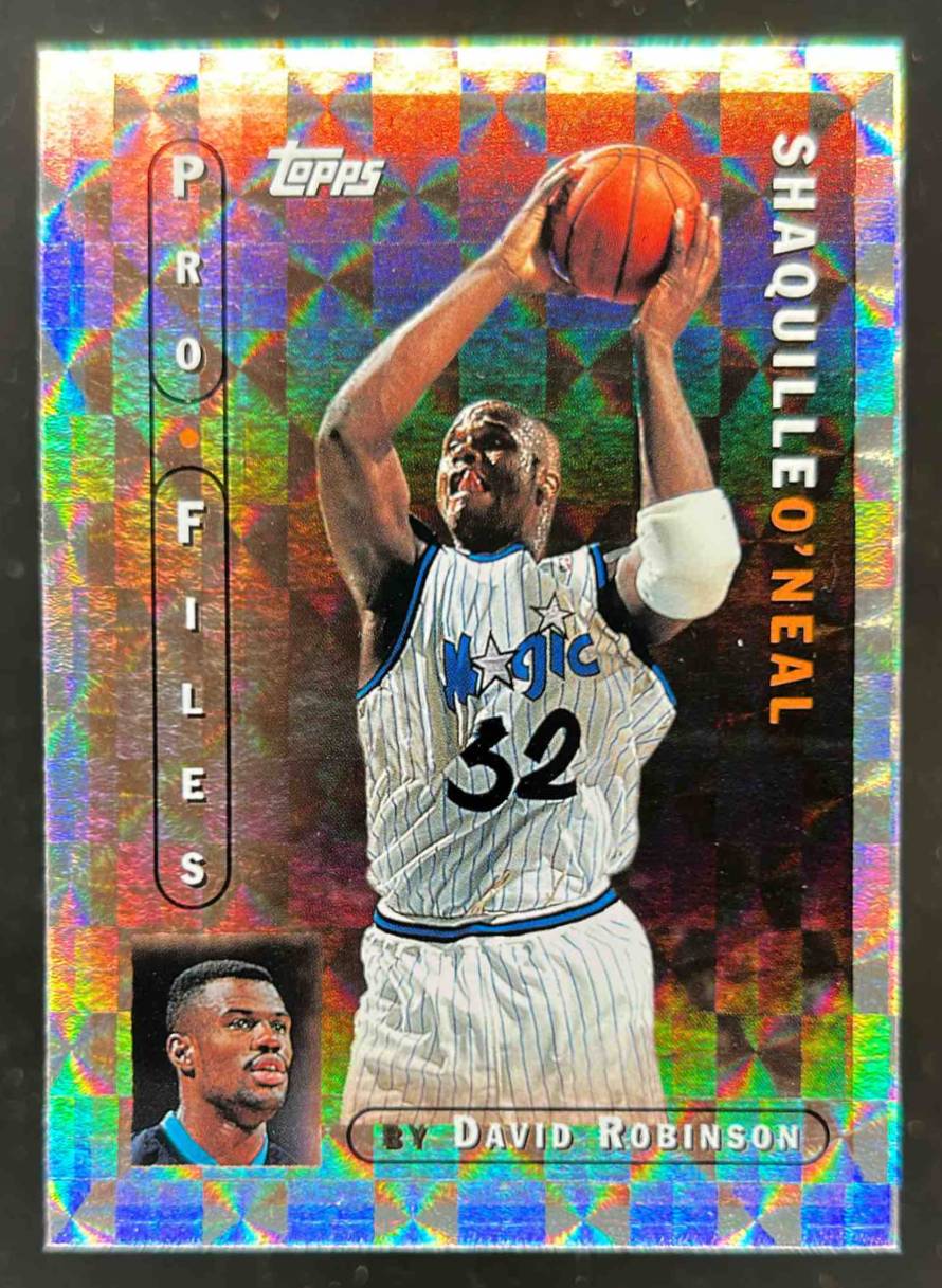 Card image for 1996-97 TOPPS SHAQUILLE O'NEAL PROFILES #PF-7 ORLANDO MAGIC