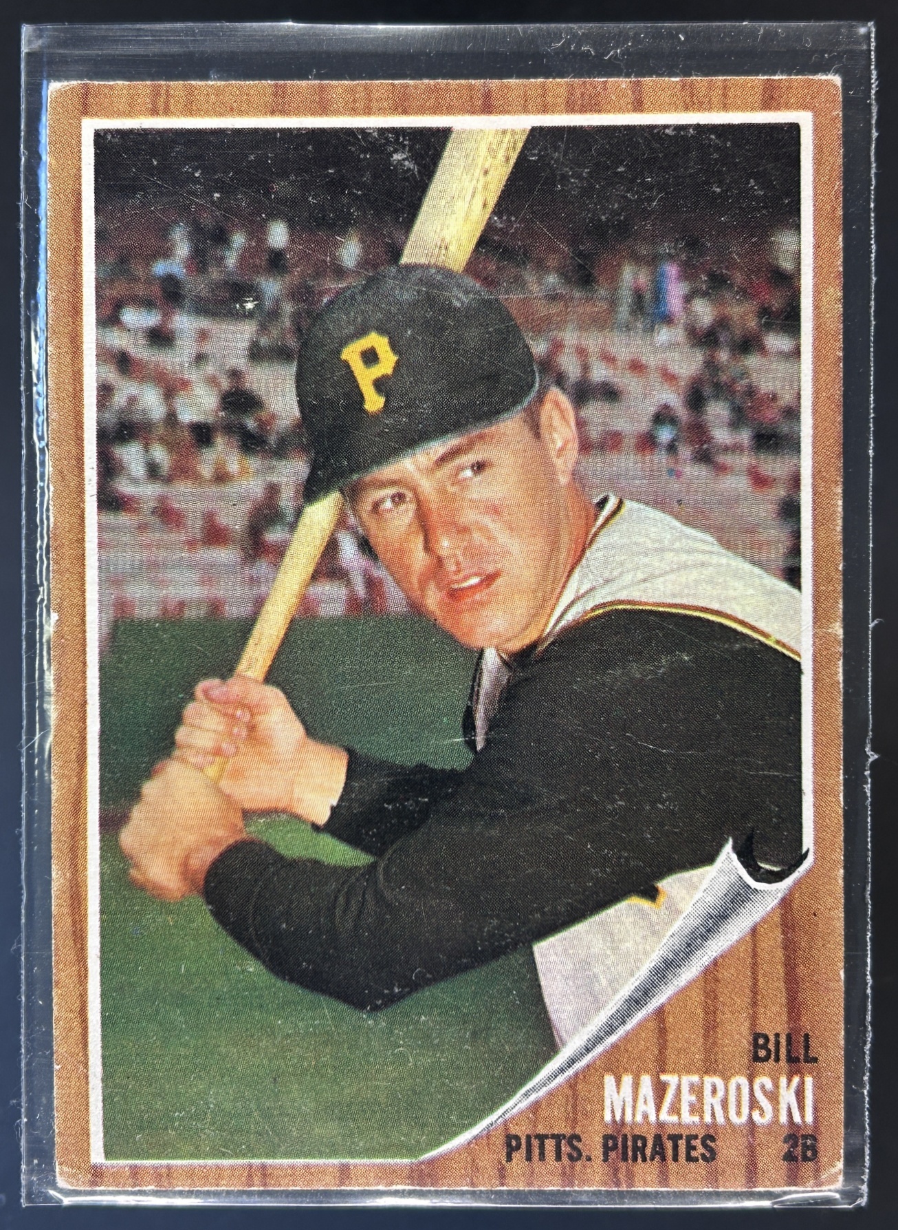 Card image for 1962 TOPPS BILL MAZEROSKI #353 PITTSBURGH PIRATES