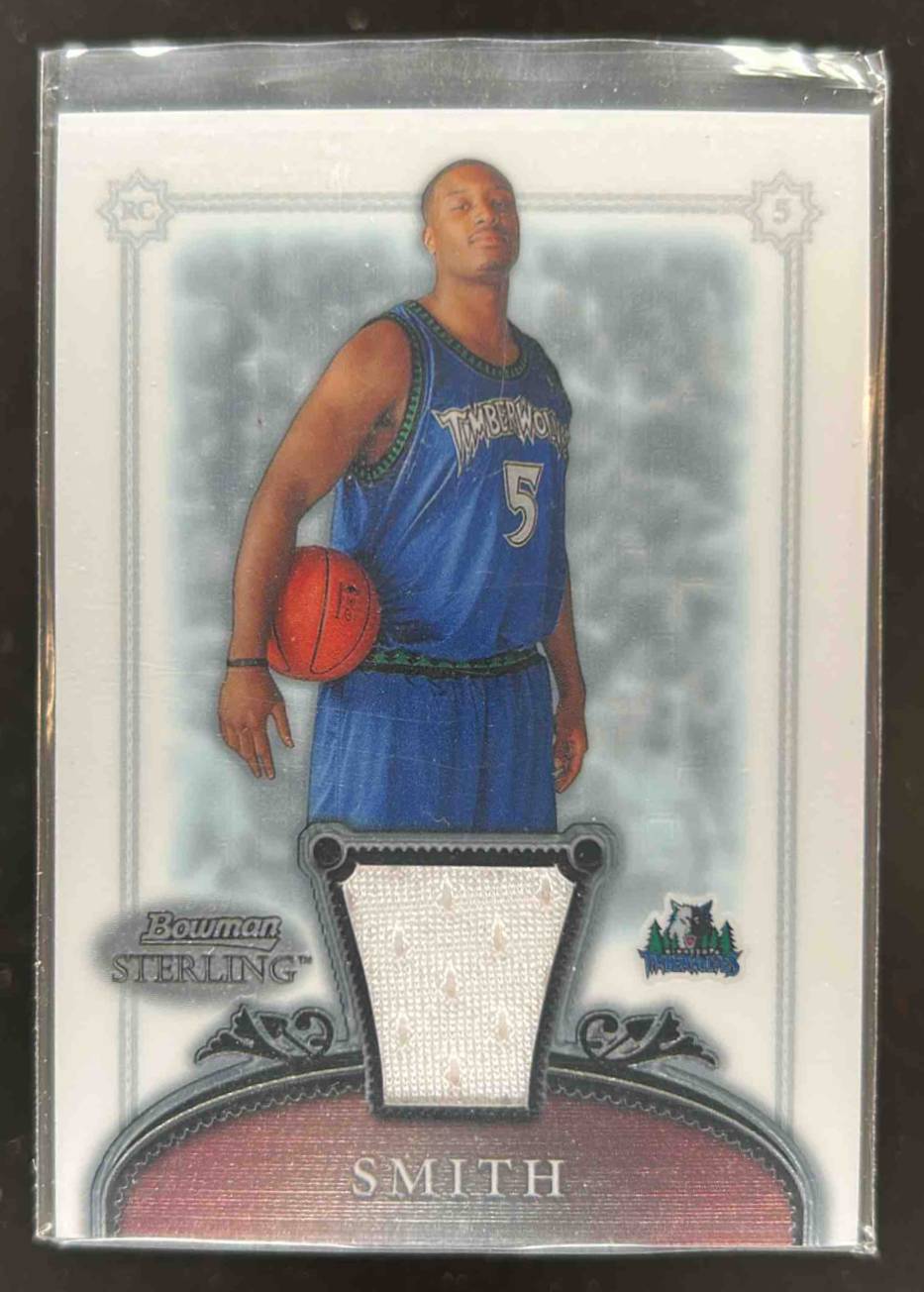 Card image for 2006-07 BOWMAN STERLING CRAIG SMITH #63 MEM RC ROOKIE MINNESOTA TIMBERWOLVES
