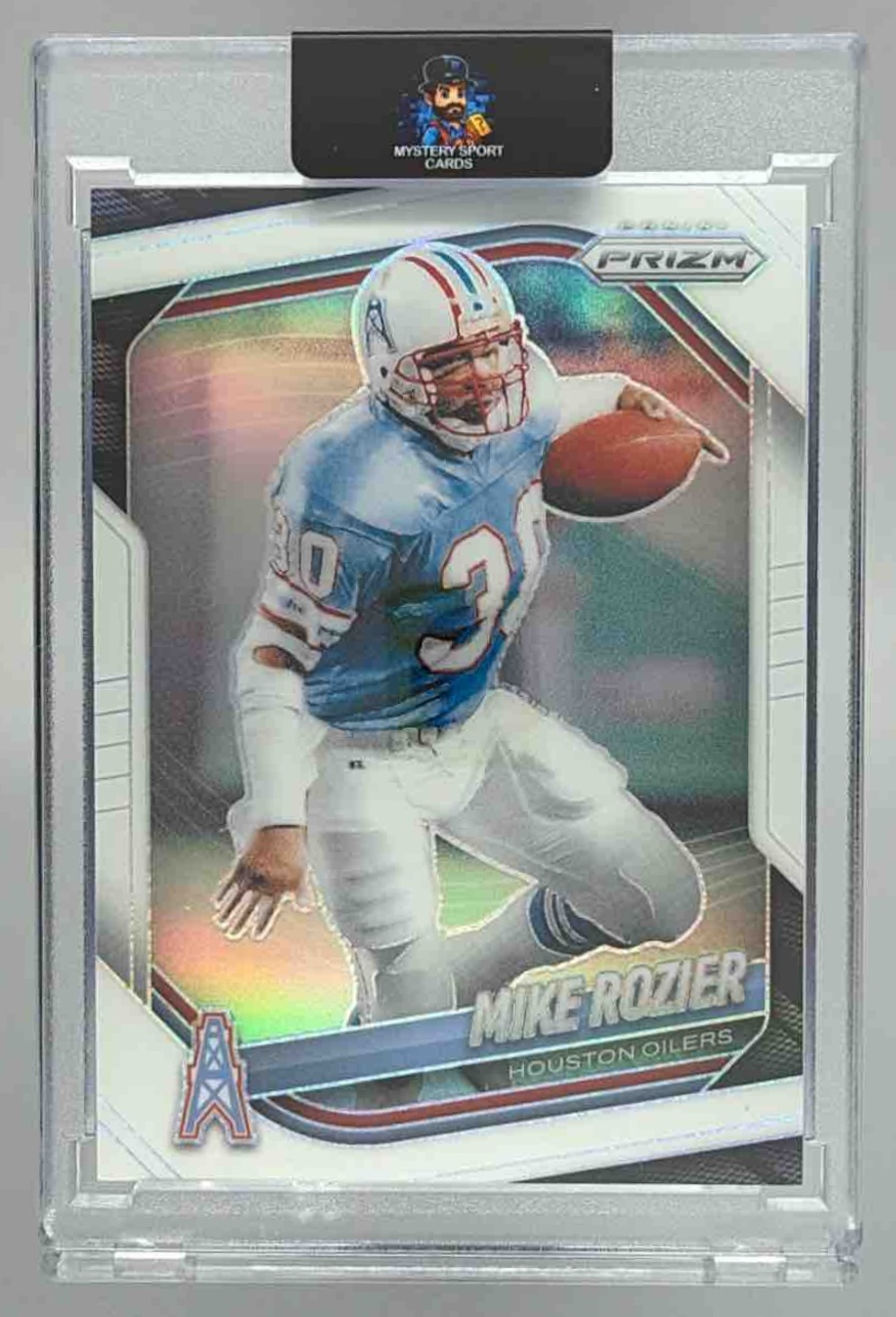 Card image for 2025 Panini Football Prizm Mike Rozier White /35 #248 Houston Oilers