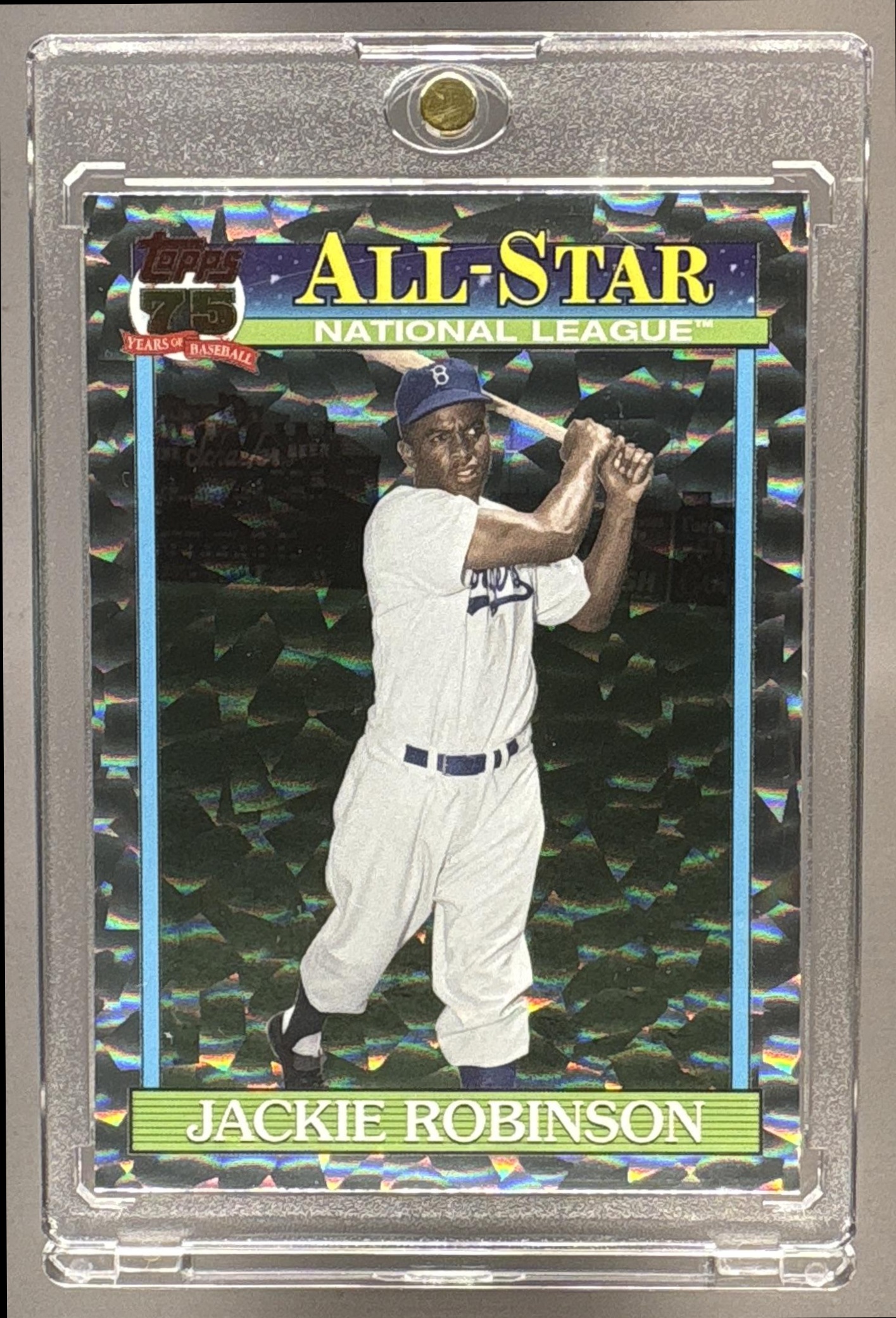 2026 TOPPS SERIES 2 JACKIE ROBINSON #91AS-15 1991 ALL-STAR SILVER CRACKLE FOIL