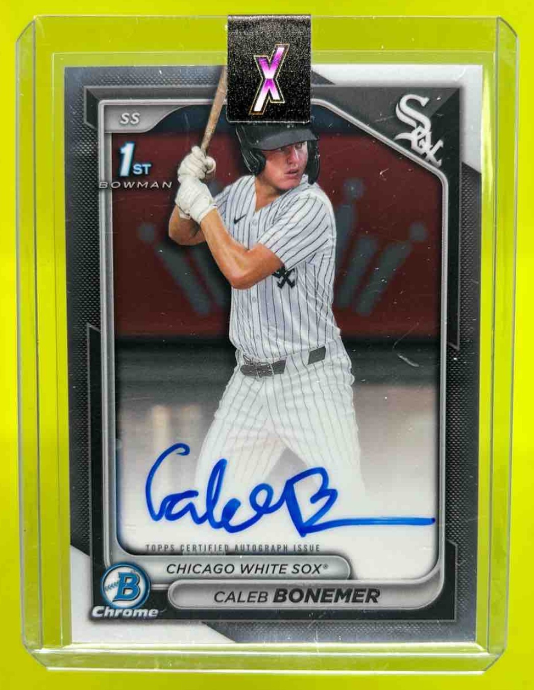 Caleb Bonemer 2024 Bowman Draft Chrome Prospect Autographs