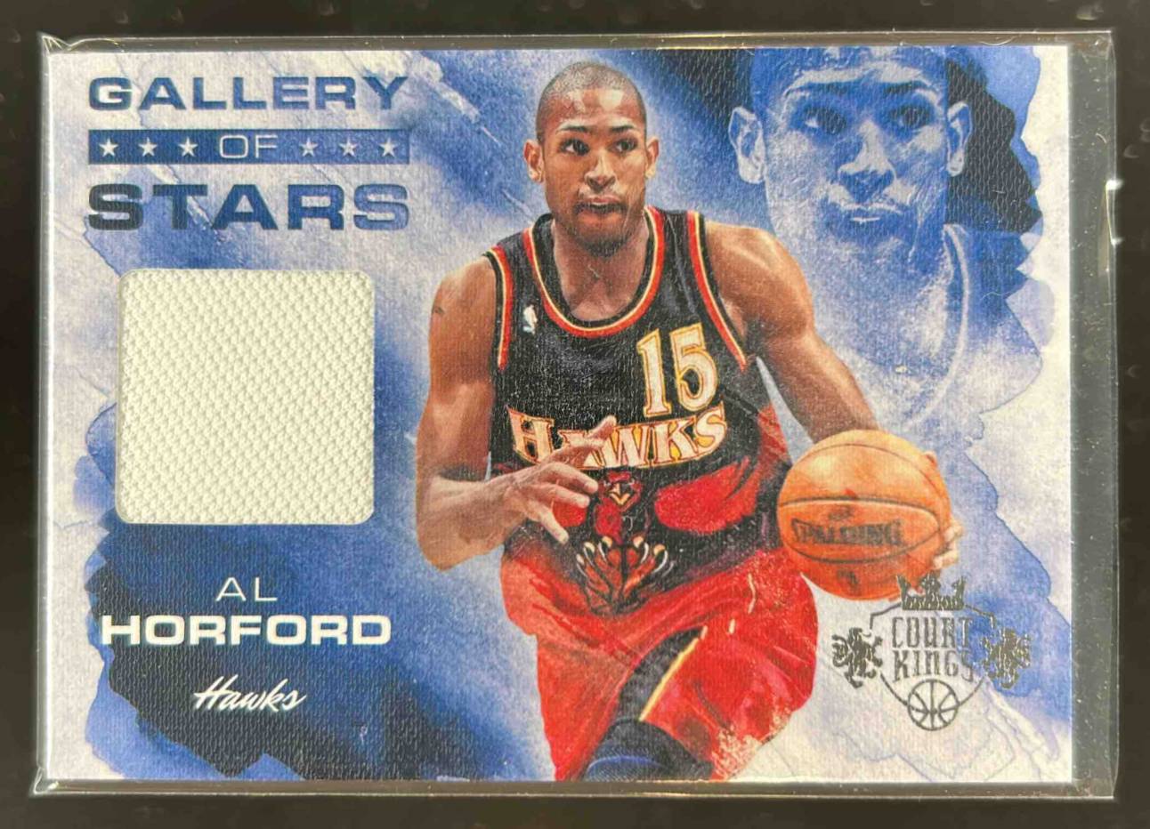 Card image for 2013-14 Panini Court Kings Al Horford Gallery of Stars Jerseys 310 /325 #24