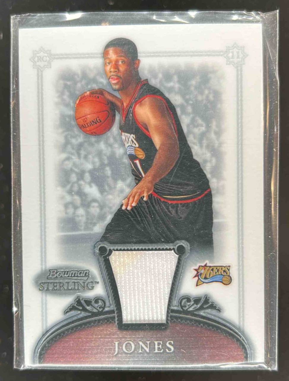 Card image for 2006-07 BOWMAN STERLING BOBBY JONES #69 MEM RC ROOKIE PHILADELPHIA 76ERS
