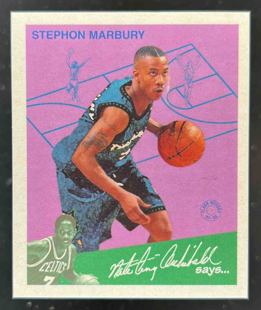 Card image for 1997-98 FLEER STEPHON MARBURY #6GG GOUDEY GREATS MINNESOTA TIMBERWOLVES