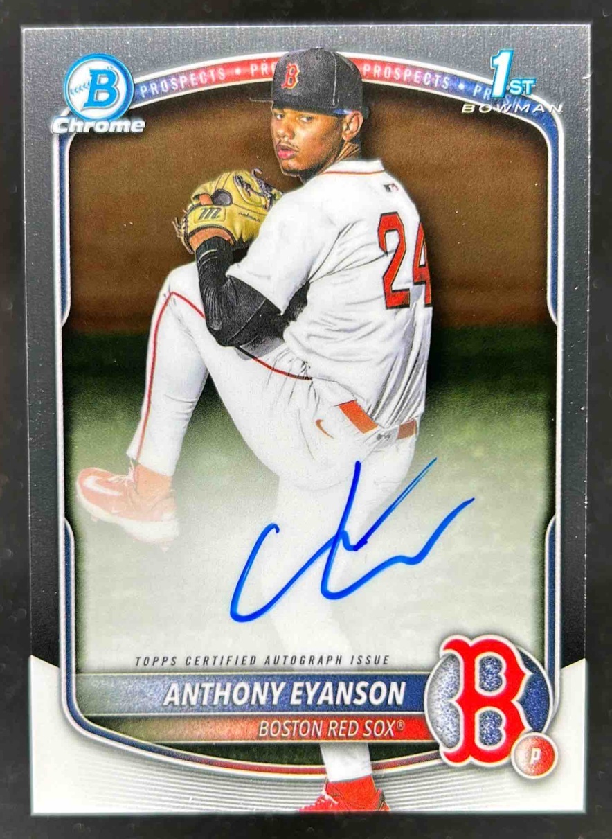 Card image for Anthony Eyanson 2025 Bowman Draft Chrome Prospect Auto