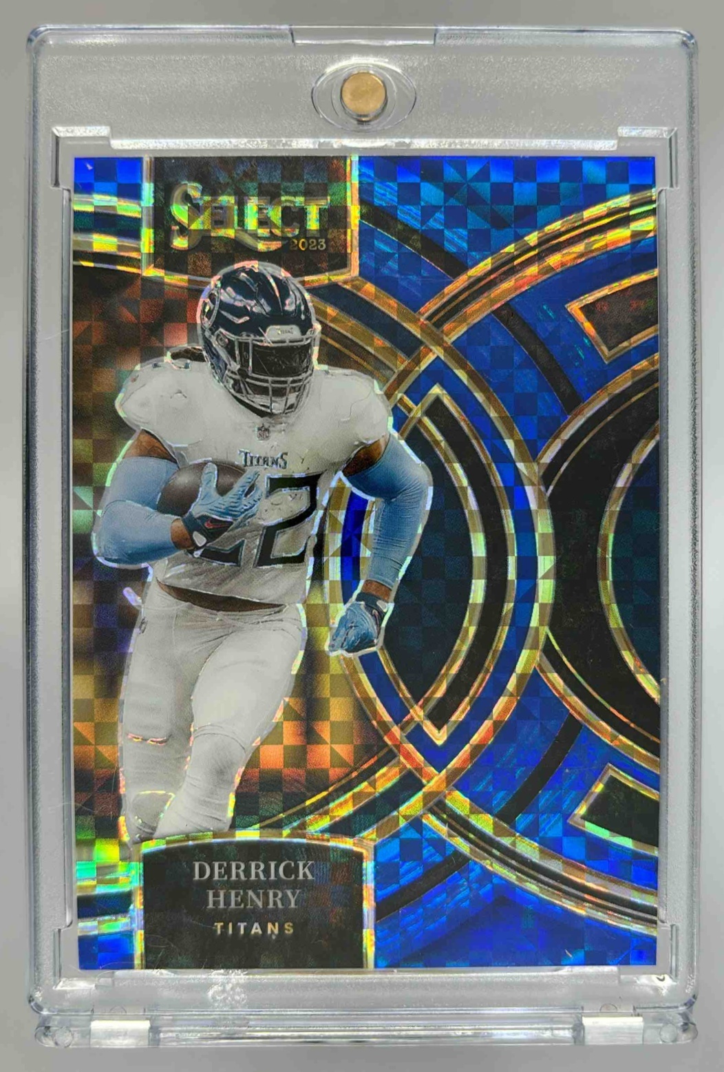 Card image for 2020 Panini Select Derrick Henry Maroon Prizm /149 #41 Concourse Titans