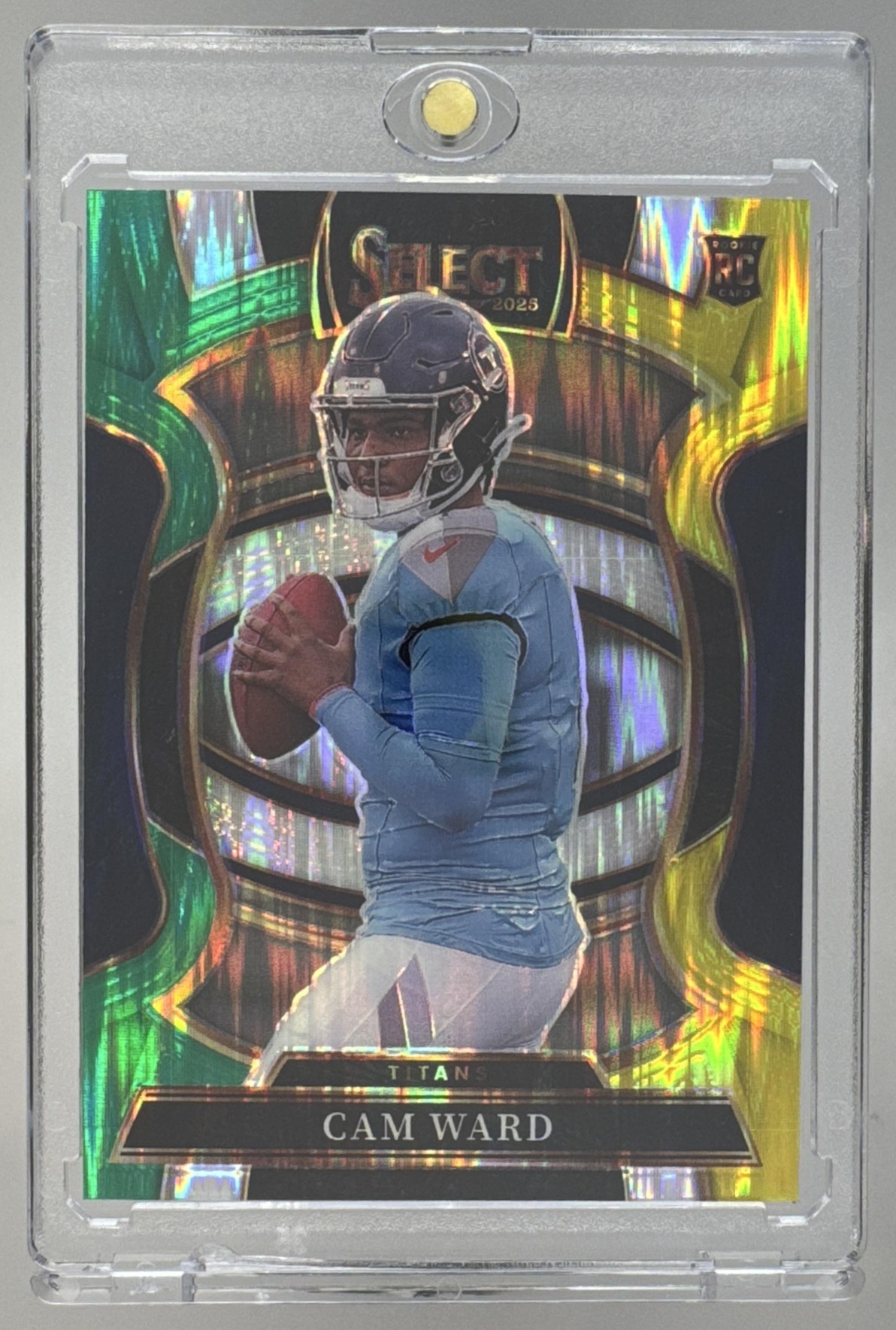 Card image for 2025 Panini Football Select Cam Ward Concourse #26 RC Tennessee Titans
