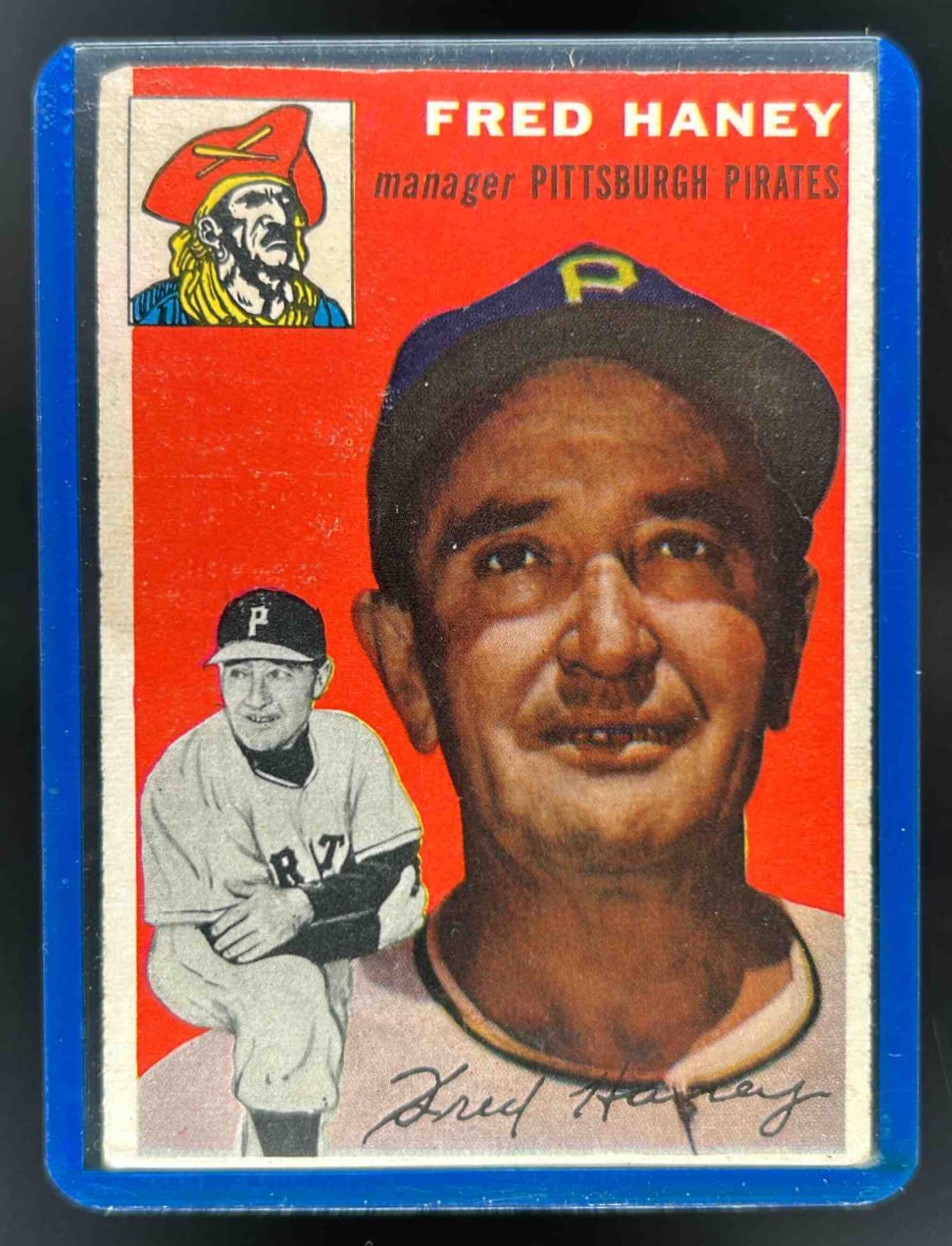 Card image for 1954 TOPPS BASEBALL FRED HANEY #75 PITTSBURGH PIRATES
