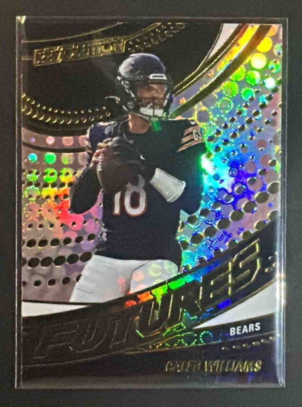 Card image for 2025 Panini Revolution Caleb Williams #4 Futures Bears