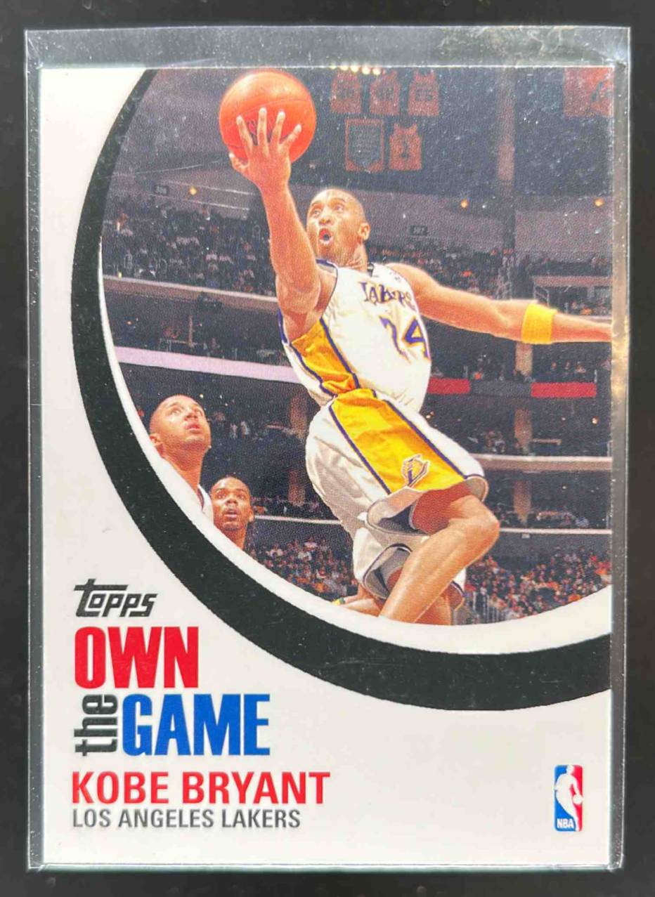 Card image for 2007-08 TOPPS KOBE BRYANT OWN THE GAME #OTG8 LOS ANGELES LAKERS