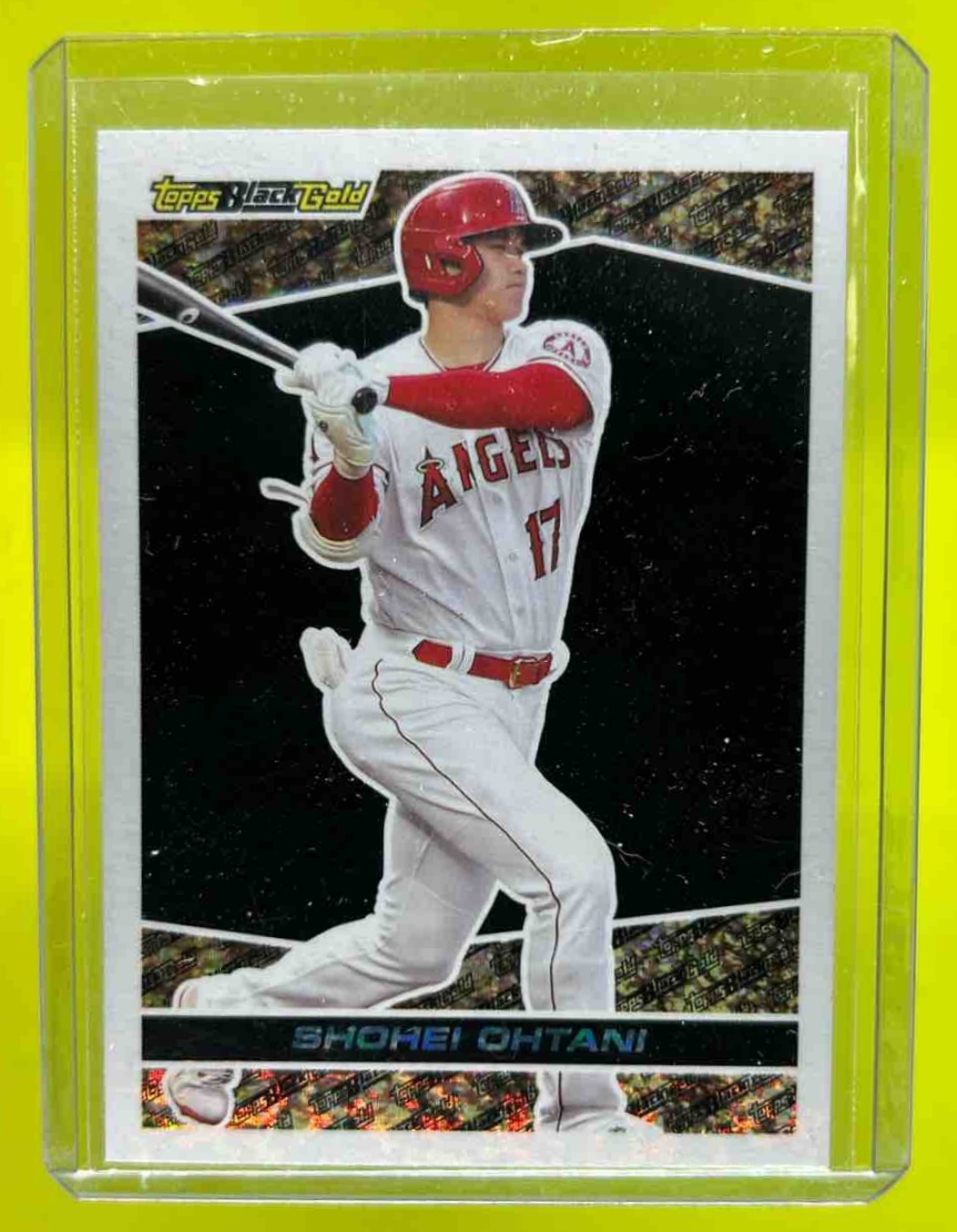 Shohei Ohtani 2021 Topps Baseball Update Black Gold Los Angeles Angels