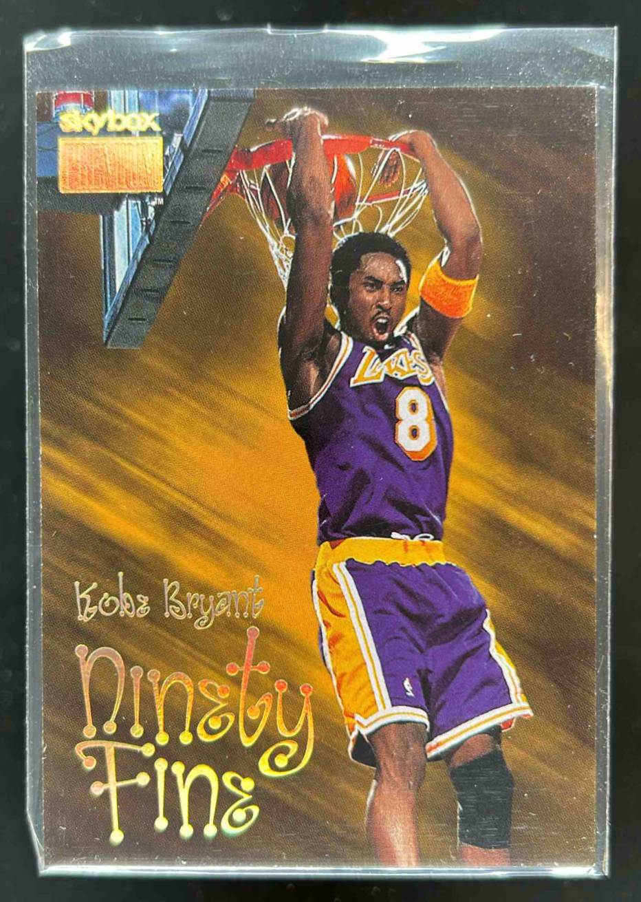 Card image for 1998-99 SKYBOX X PREMIUM KOBE BRYANT #205 NINETY FINE LOS ANGELES LAKERS