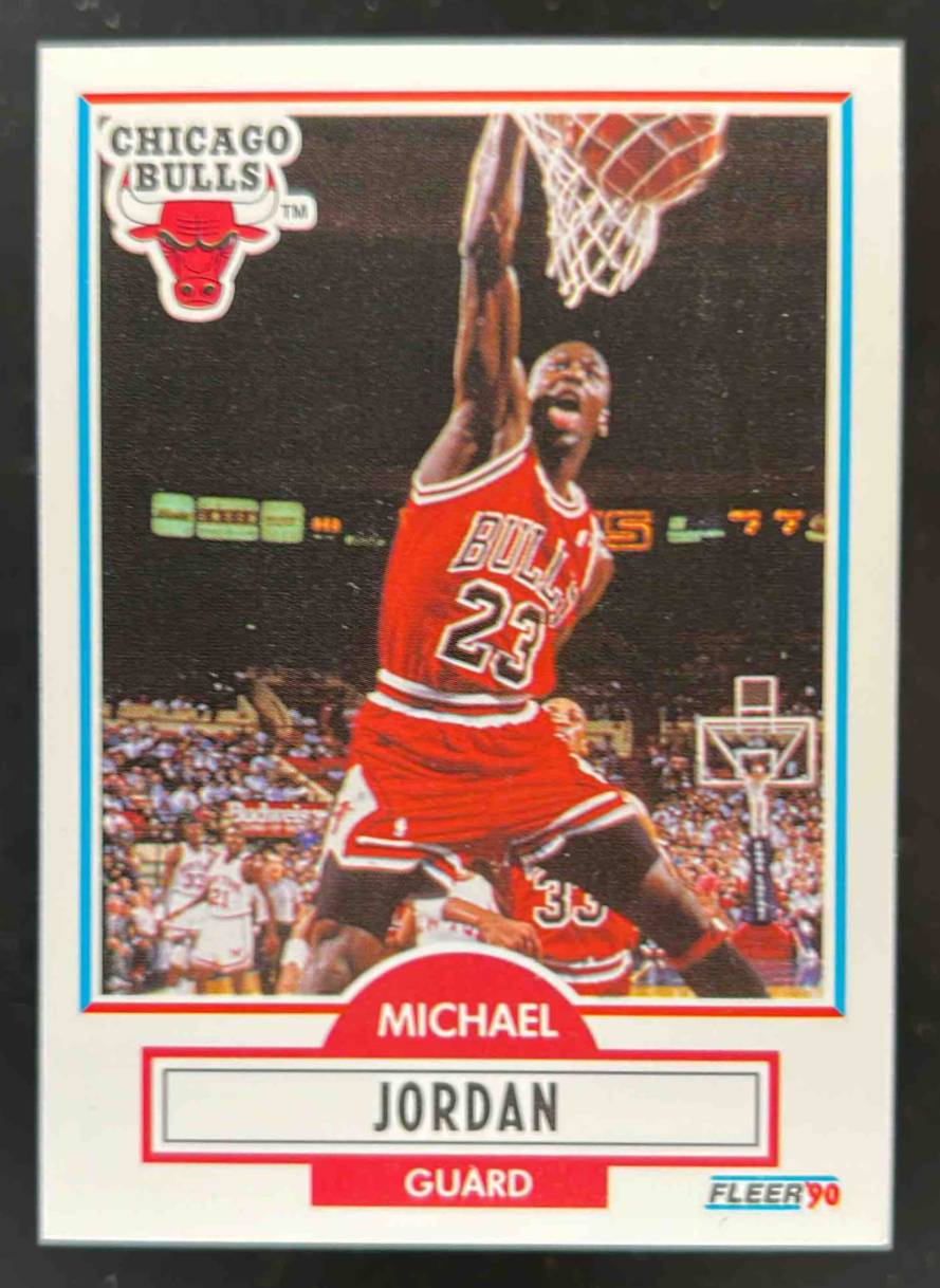 Card image for 1990-91 FLEER MICHAEL JORDAN #26 CHICAGO BULLS