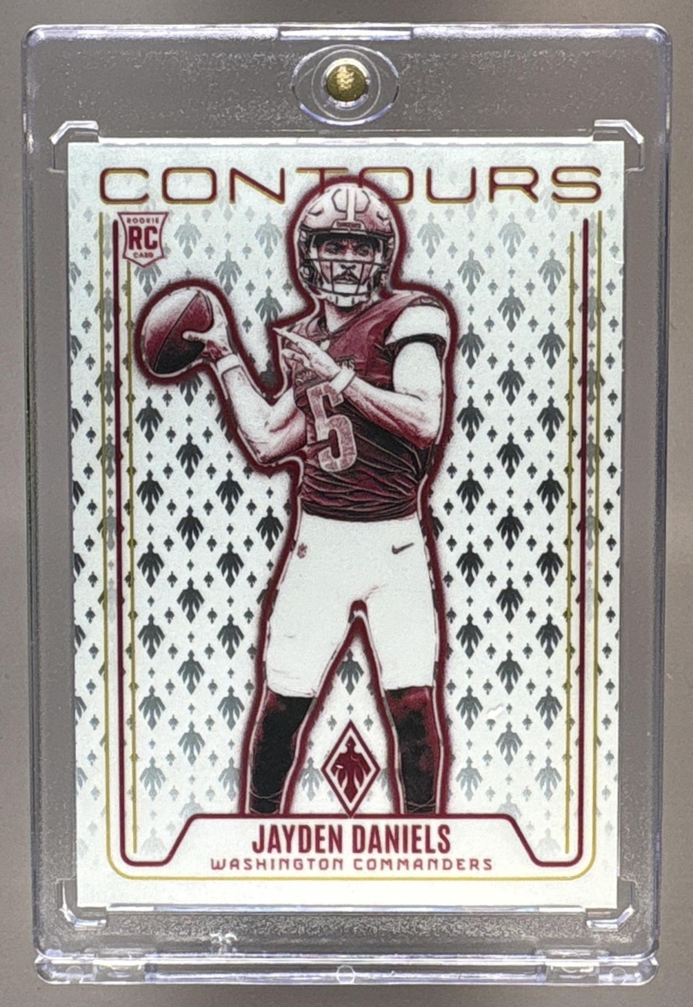 2024 PANINI PHOENIX JAYDEN DANIELS #CON-JDS CONTOURS RC COMMANDERS