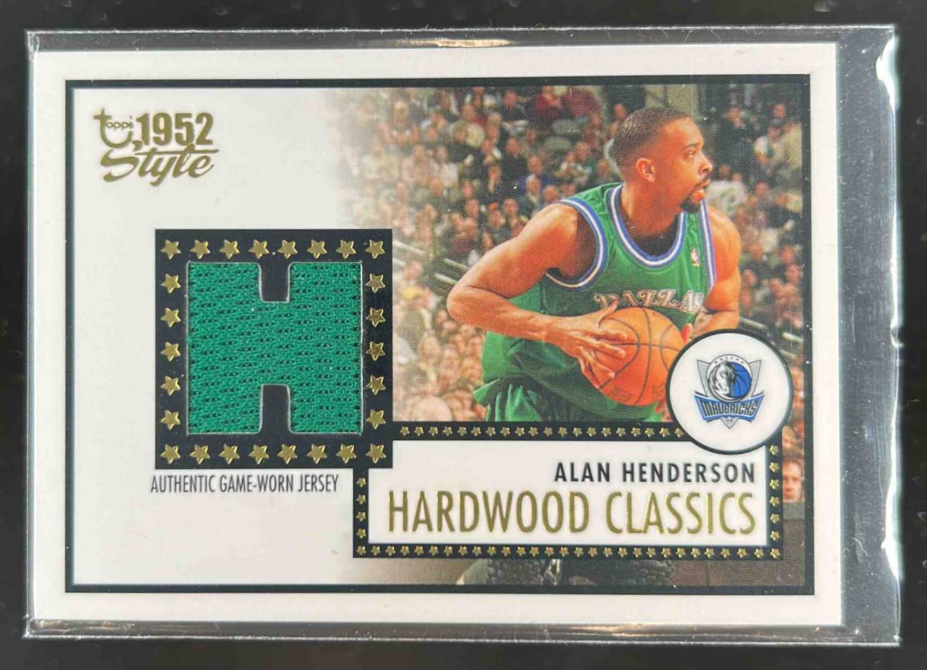 Card image for 2005-06 Topps 1952 Style Alan Henderson Hardwood Classics #HCR-AH