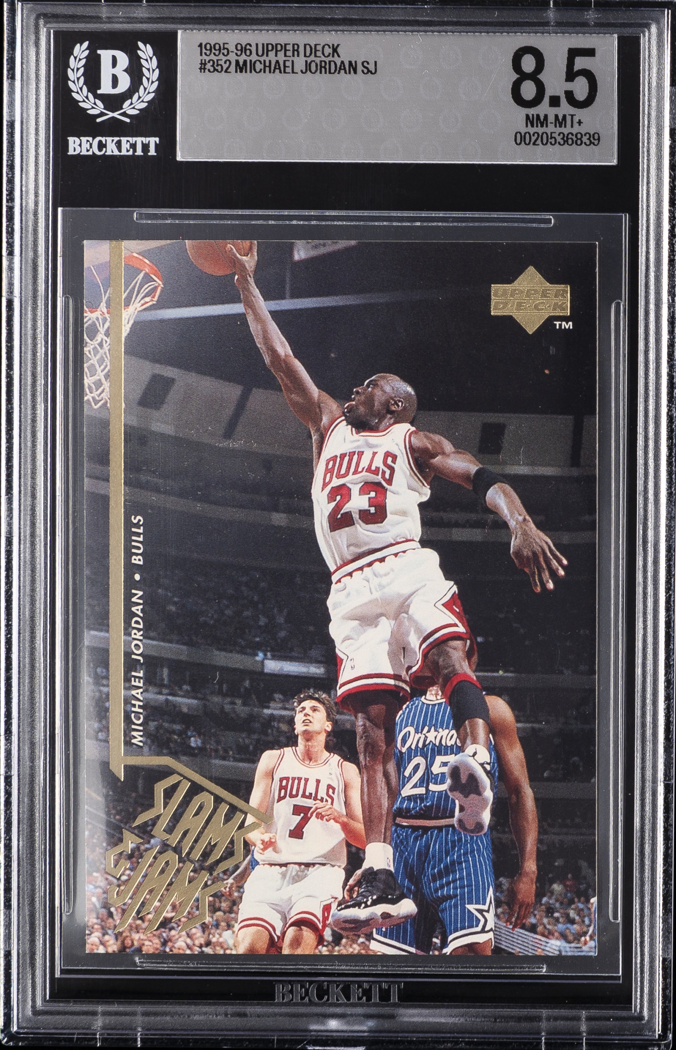 1995-96 Upper Deck Basketball Michael Jordan #352 Chicago Bulls BGS 8.5