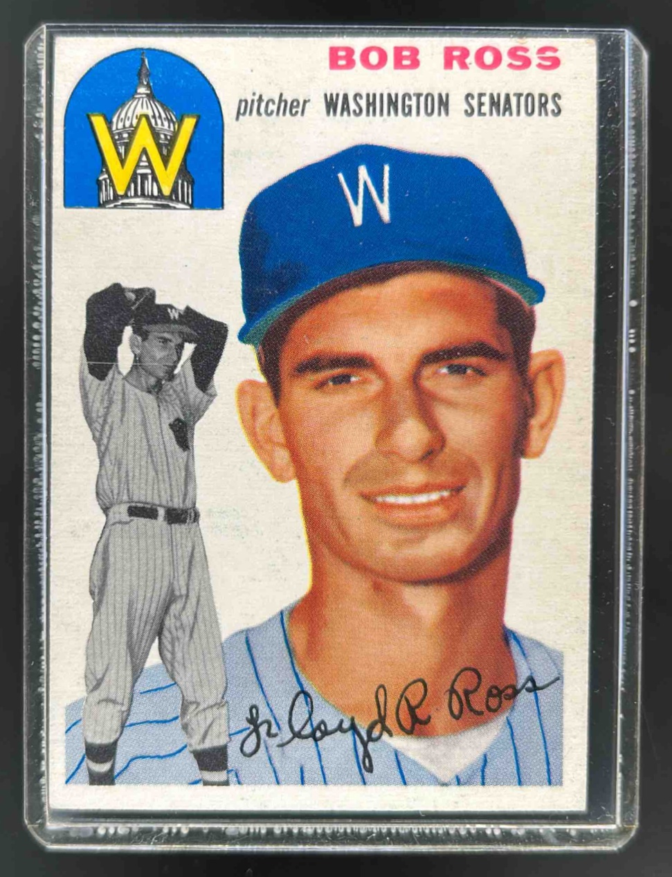 Card image for 1954 TOPPS BOB ROSS #189