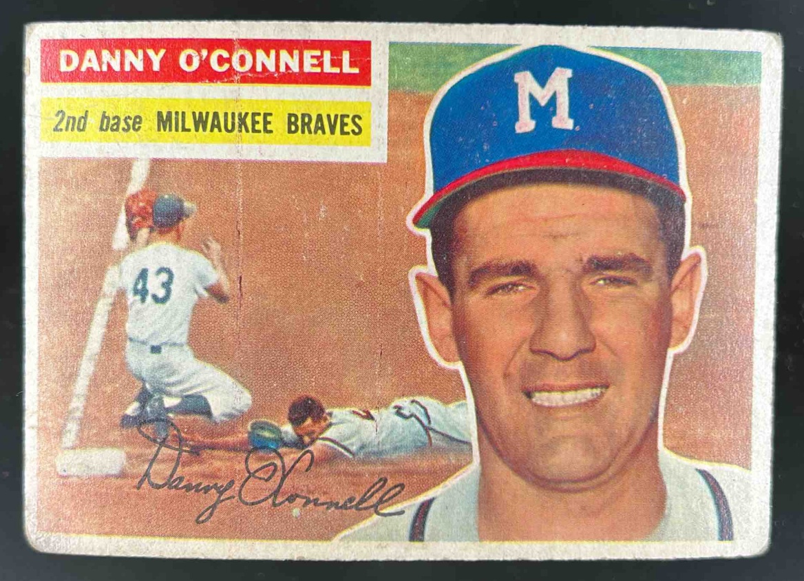 Card image for 1956 TOPPS BASEBALL DANNY O'CONNELL #272