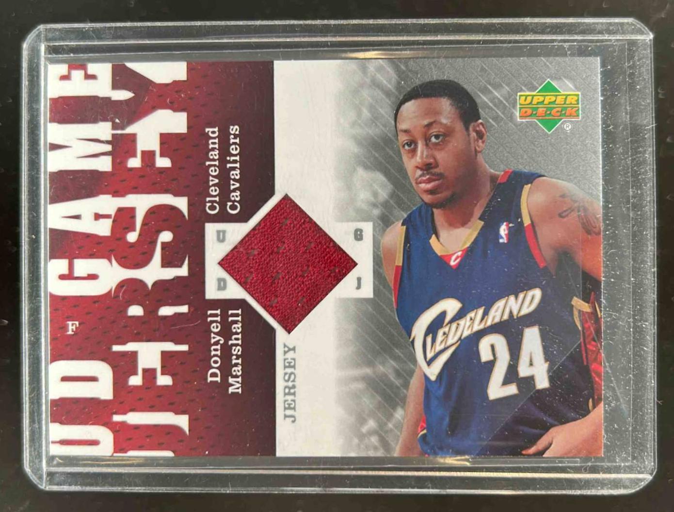 Card image for 2006-07 Upper Deck Donyell Marshall UD Game Jersey Patches #GJ-DM
